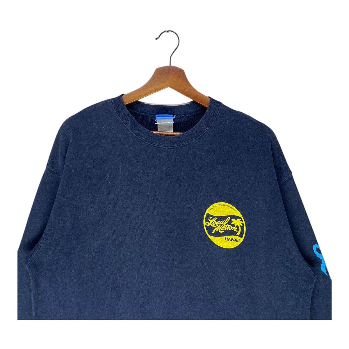 Vintage Vintage Local Motion Hawaii Sweatshirt Distressed Size L Size US L / EU 52-54 / 3 - 2 Thumbnail