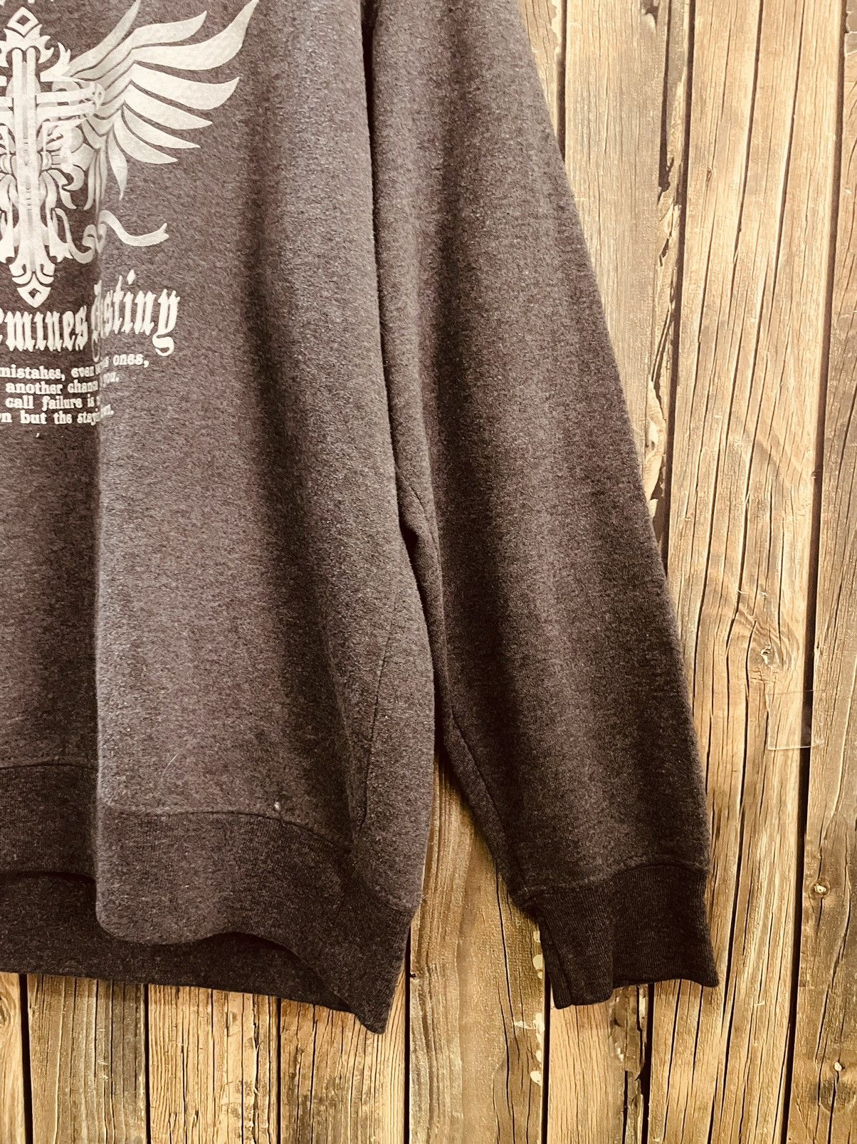 Vintage Determines Cross Vintage Crewneck Sweatshirt Size US L / EU 52-54 / 3 - 2 Thumbnail