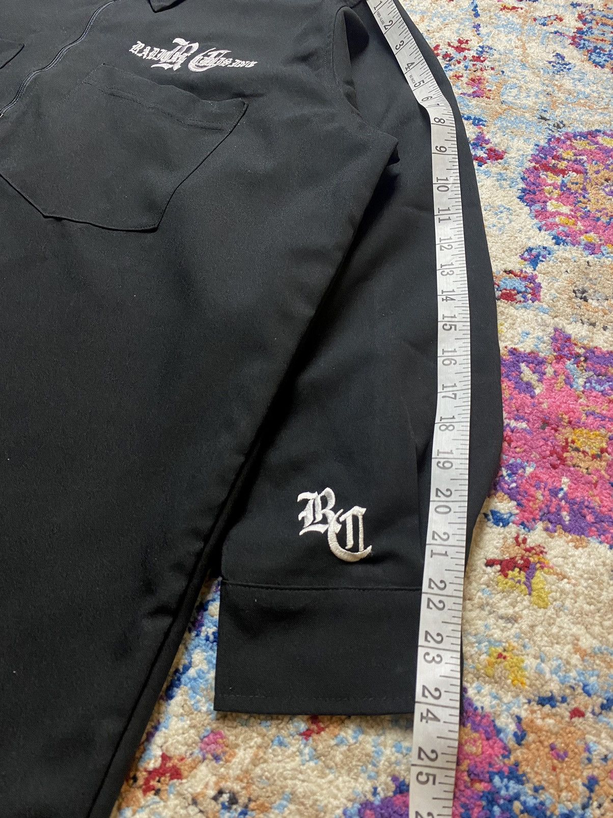 Other × Vintage VINTAGE USA RADICAL CRUISING MENS WORKERS CREW LS SHIRTS Size US L / EU 52-54 / 3 - 12 Thumbnail