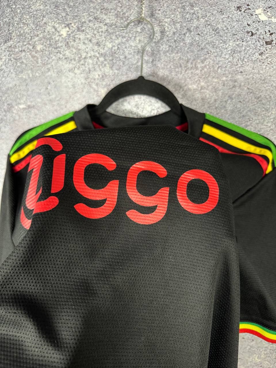 Vintage MARLEY Vintage AJAX 2021/22 Third Fan Soccer Jersey Size US XXL / EU 58 / 5 - 9 Thumbnail