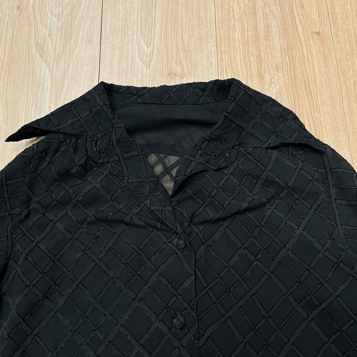 Christian Dior Monsieur × Vintage Vintage Lixiry Christian Dior Sheer Mesh Avant Garde Size M / US 6-8 / IT 42-44 - 8 Thumbnail