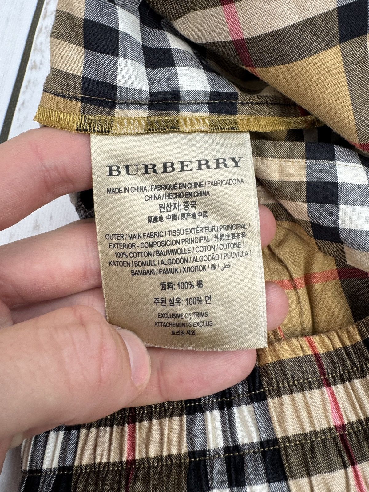 Burberry Burberry checkered pattern shorts Size US 32 / EU 48 - 5 Thumbnail
