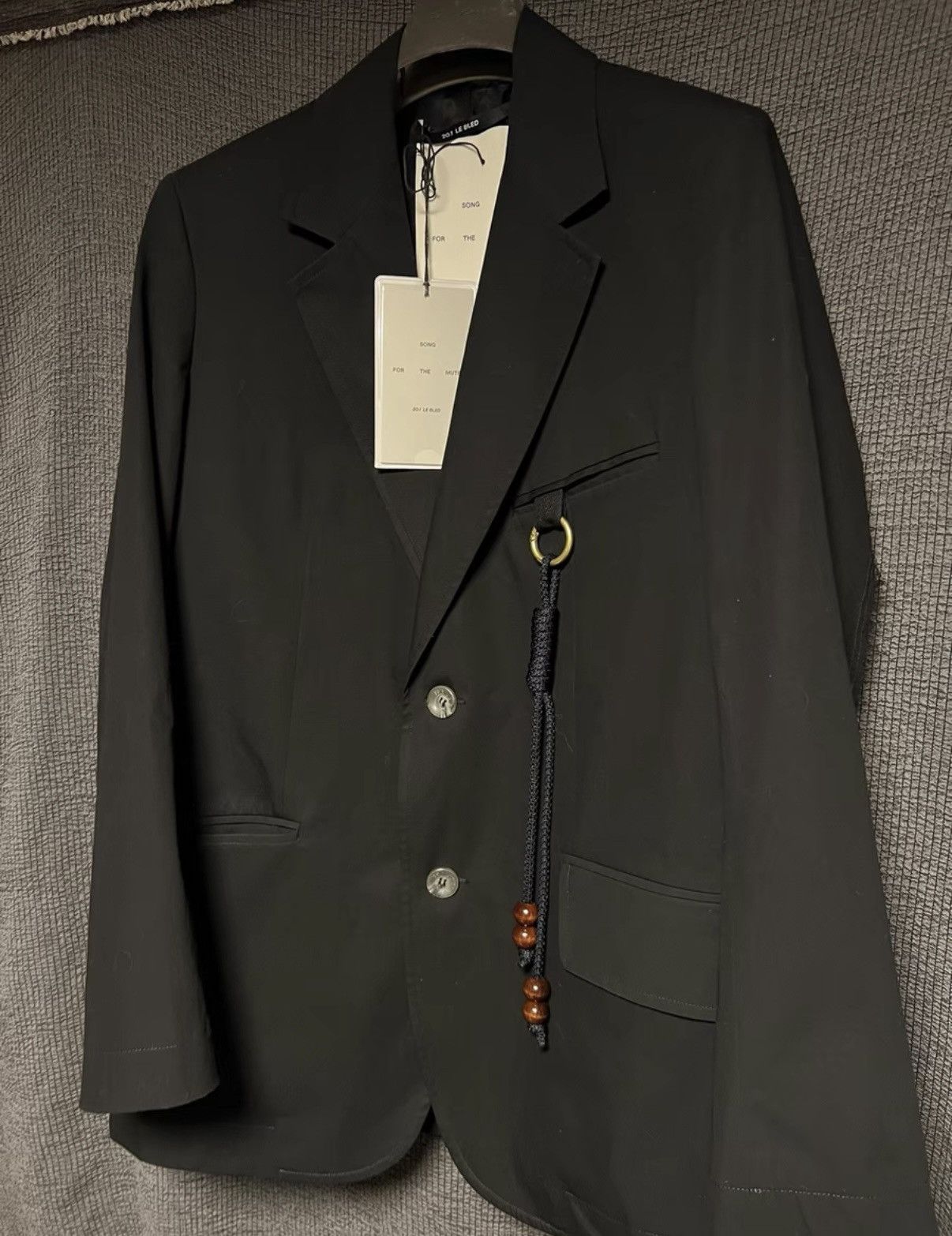 Song For The Mute Song for the Mute Rosary Blazer SFTM Blazer Coat Size 38S - 3 Thumbnail