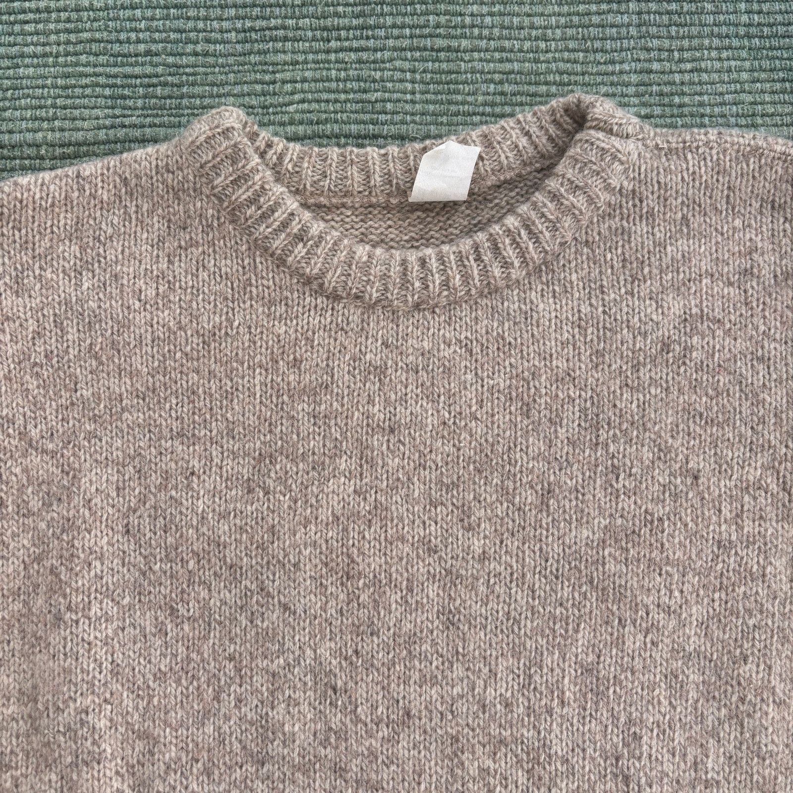 Vintage Vintage 70s 80s Wool Knit Fisherman Style Sweater Sz M Size US M / EU 48-50 / 2 - 2 Thumbnail