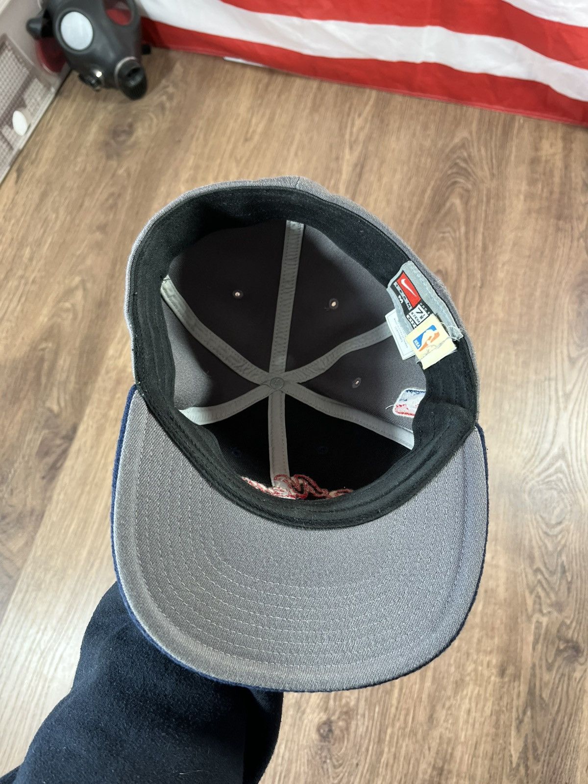 Vintage Vintage Nike New Jersey Hat Size M Size ONE SIZE - 10 Thumbnail