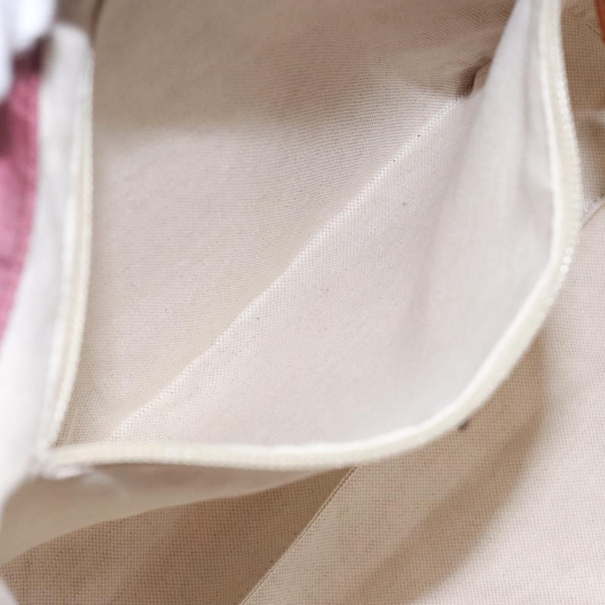 Gucci GUCCI GG Canvas Tote Bag Nylon Pink Silver Size ONE SIZE - 19 Thumbnail
