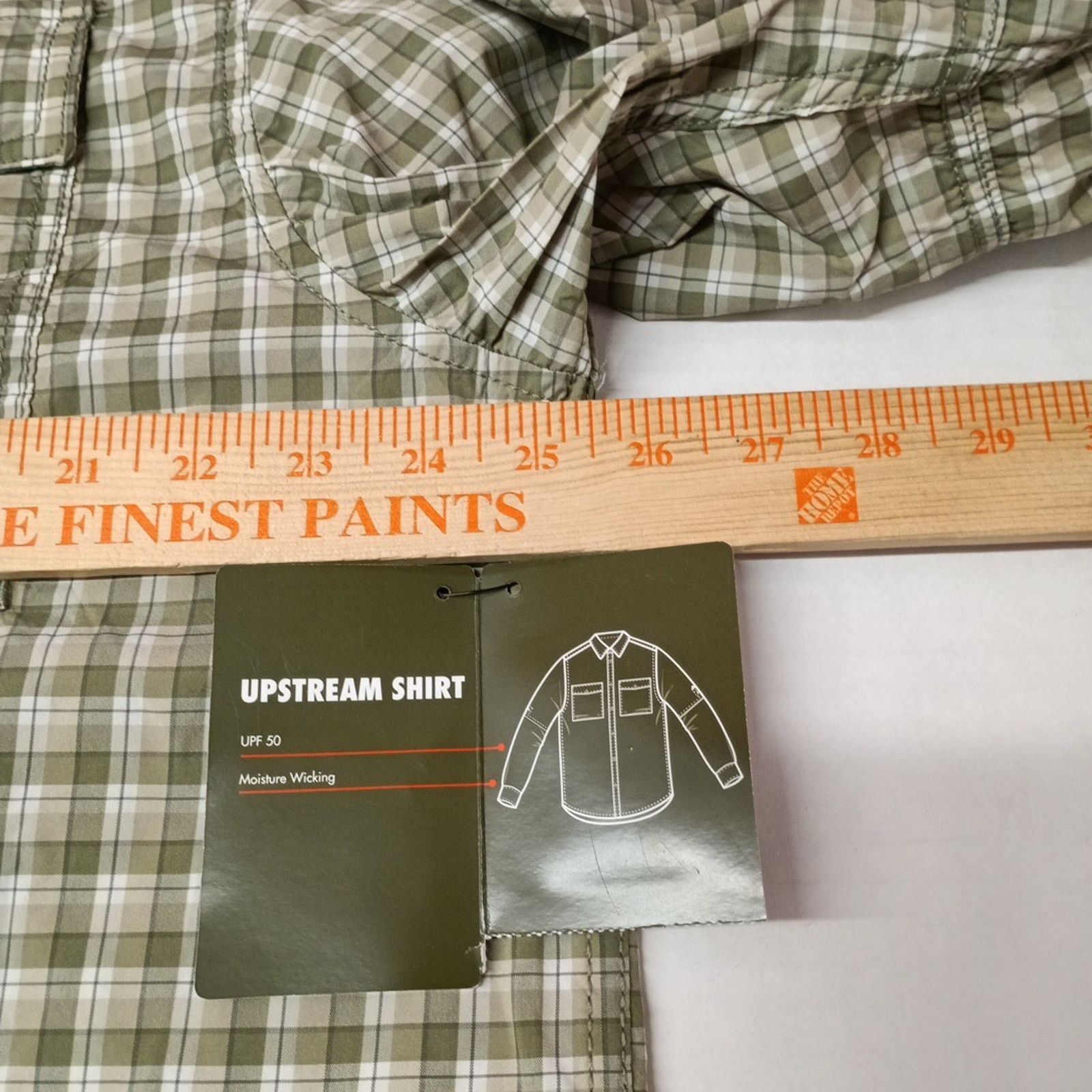 Other Ozark Trail Upstream Shirt Men XL (46-48) Green Plaid Vented Size US XL / EU 56 / 4 - 5 Thumbnail