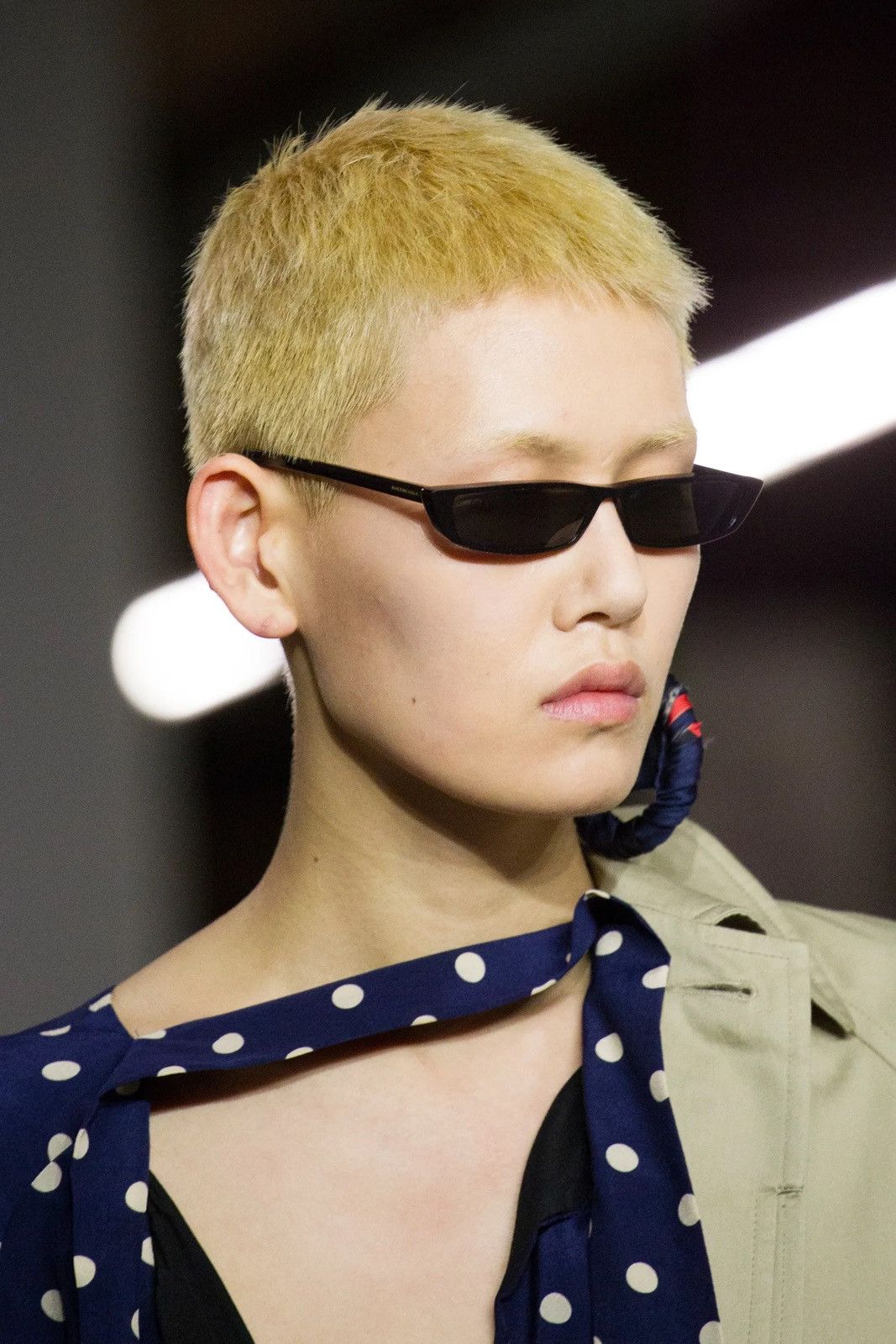 Balenciaga Balenciaga Raver Sunglasses Retro Cat Eye Size ONE SIZE - 3 Thumbnail