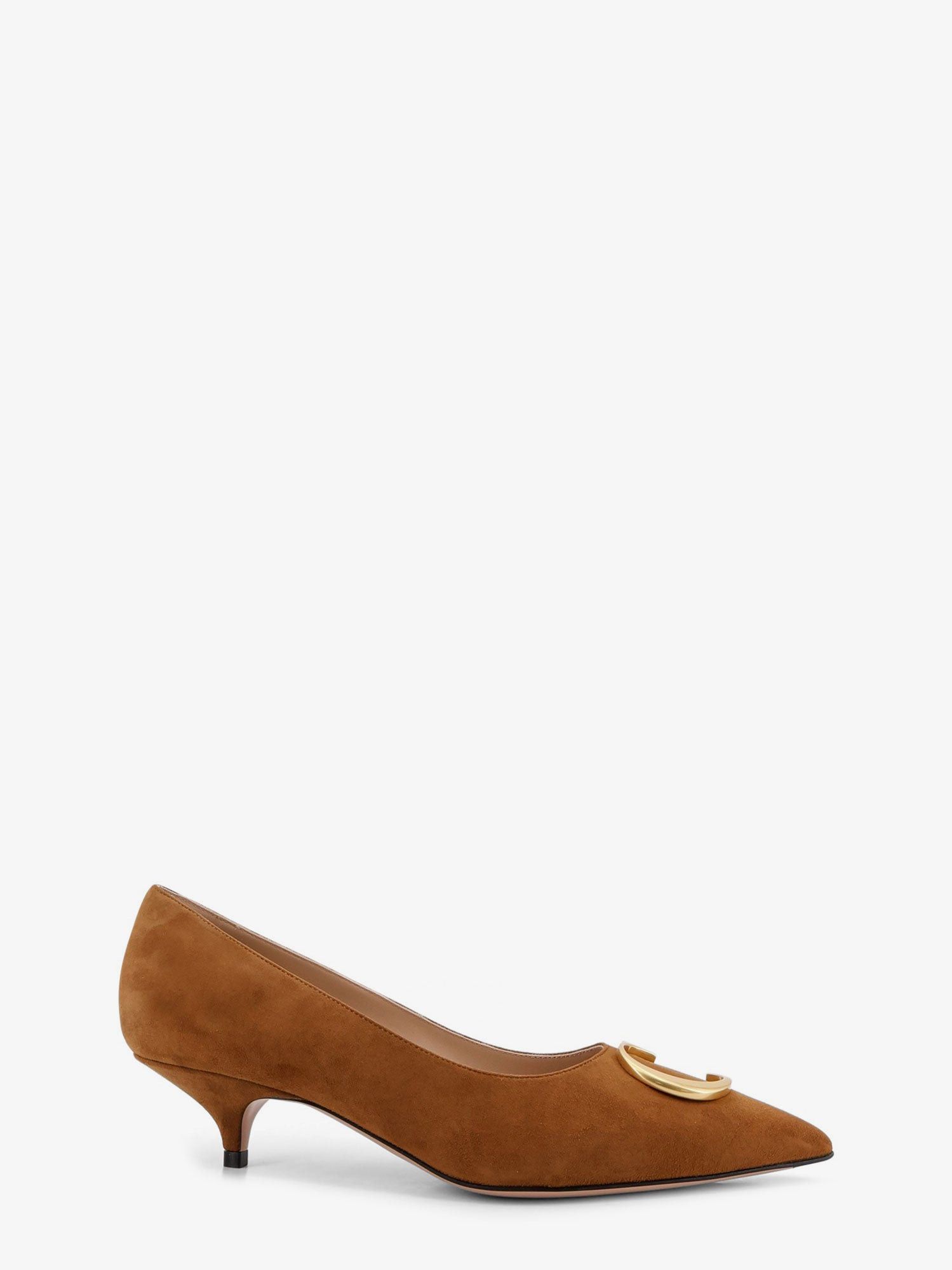 Dior Dior Initials Suede Pumps With Metal Cd Initials Size US 7.5 / IT 37.5 - 1 Thumbnail