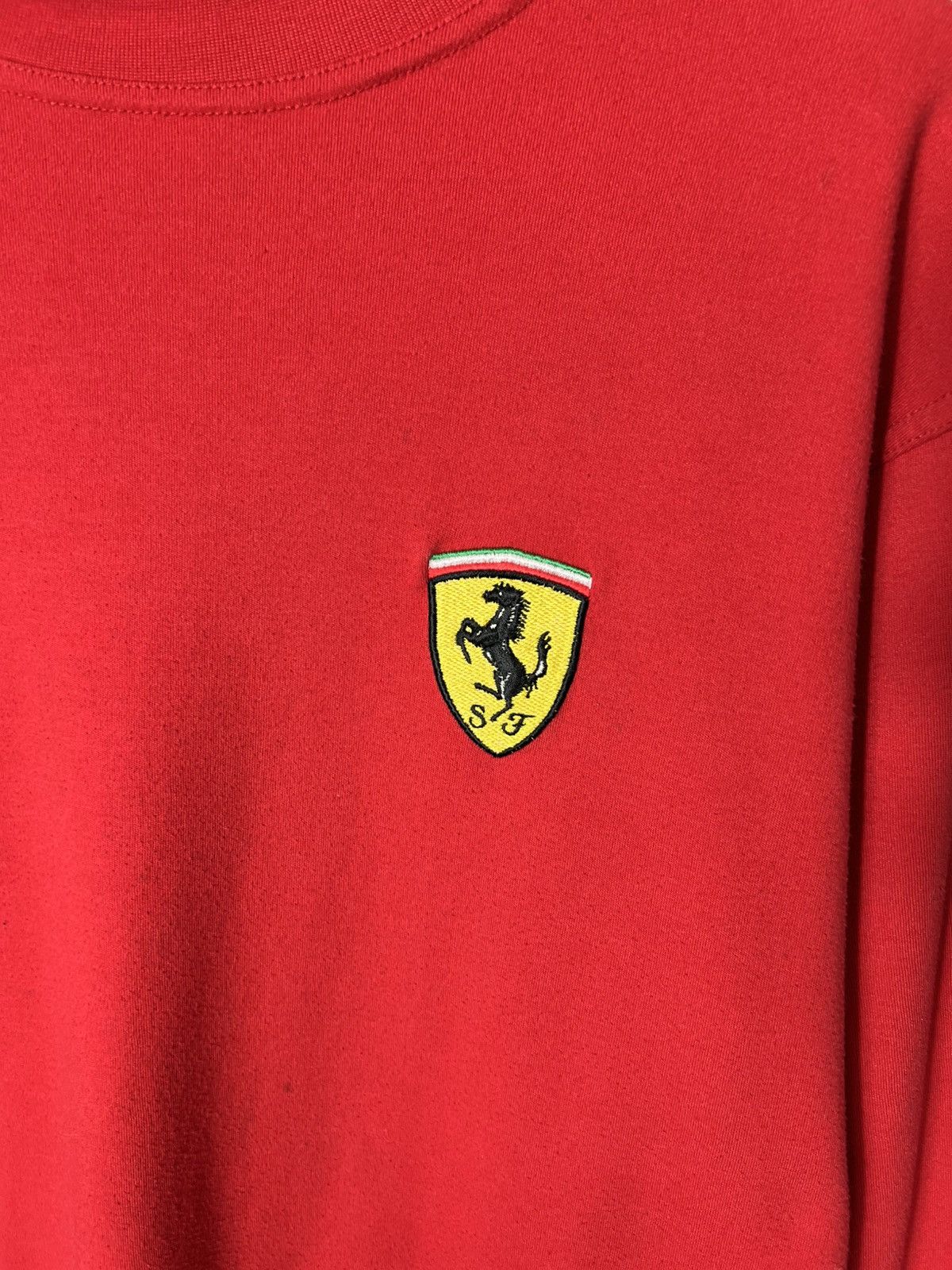 Ferrari Vintage streetwear y2k Ferrari 1996 Turtleneck Sweatshirt Size US L / EU 52-54 / 3 - 3 Thumbnail
