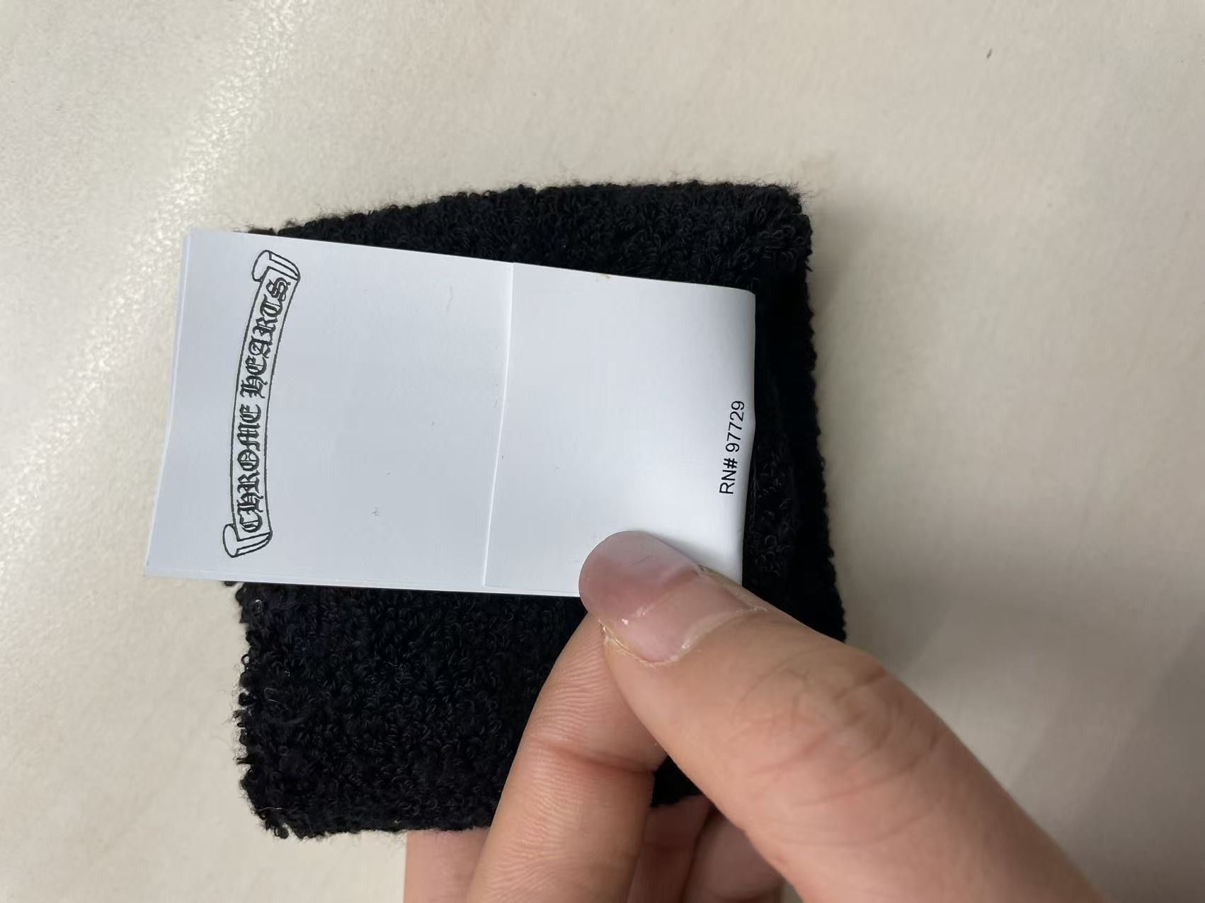 Chrome Hearts Chrome Hearts White Patent Leather Cross Patch Sweatbands Size ONE SIZE - 8 Thumbnail