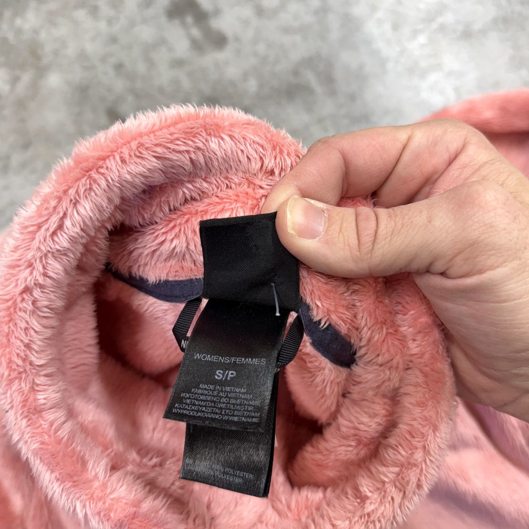 The North Face The North Face Jacket Womens Small Pink Osito Fleece Full Zip Plush High Pile Size S / US 4 / IT 40 - 6 Thumbnail