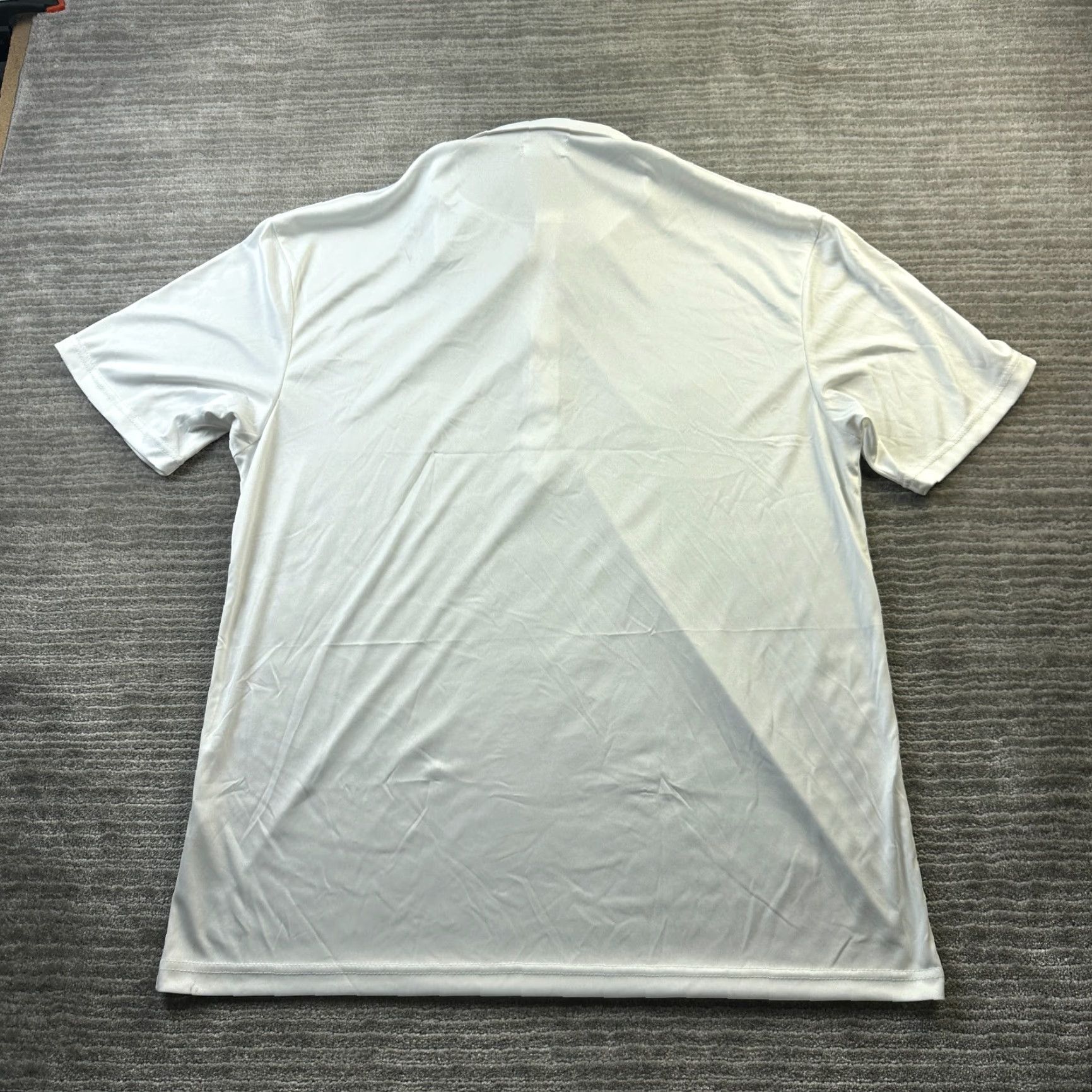 CO Collars & Co Polo Shirt XL White Golf Casual Formal Business Mens Size 46R - 2 Thumbnail