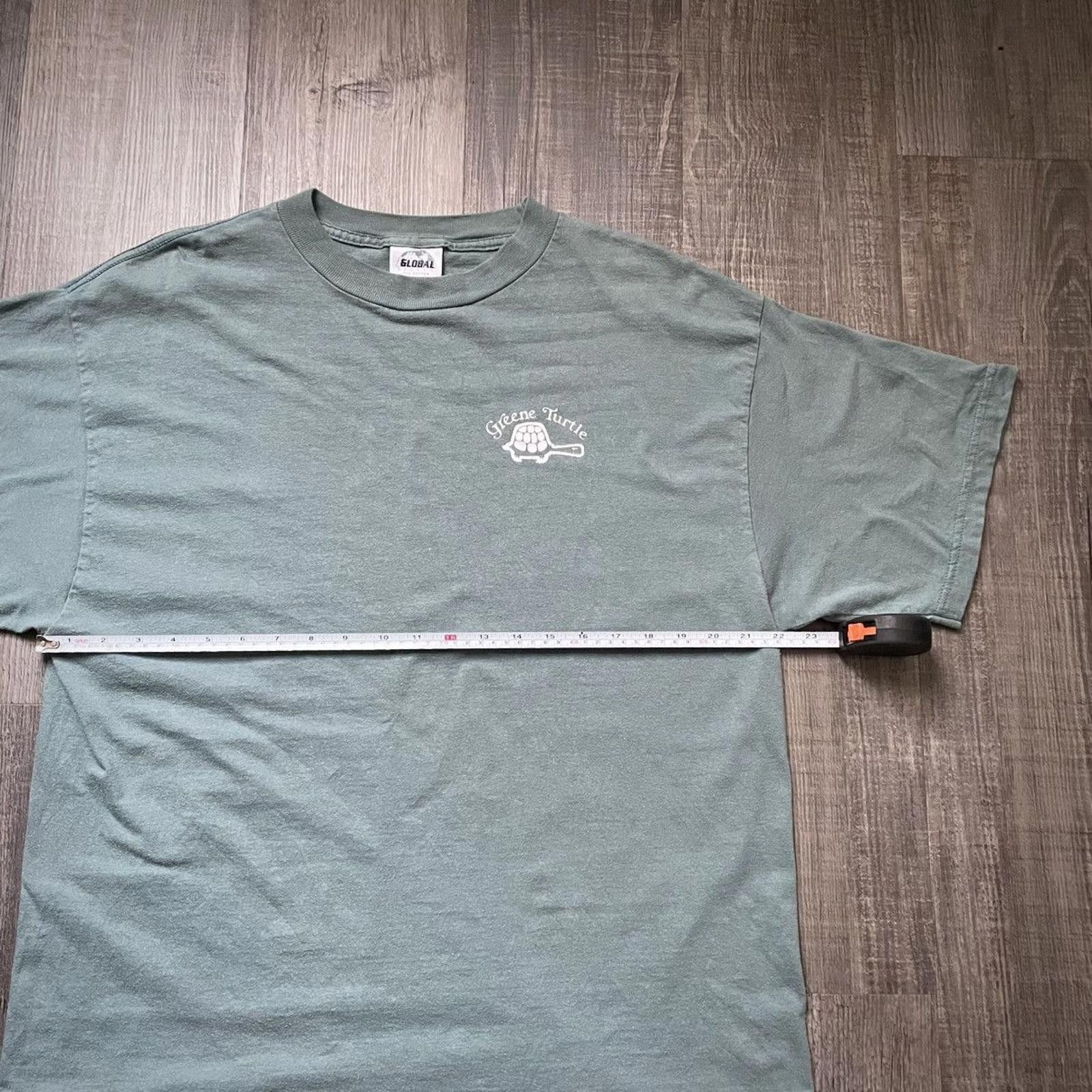Vintage GLOBAL SELECT • VNTG "Green Turtle" Tee (XL) Size US XL / EU 56 / 4 - 3 Thumbnail
