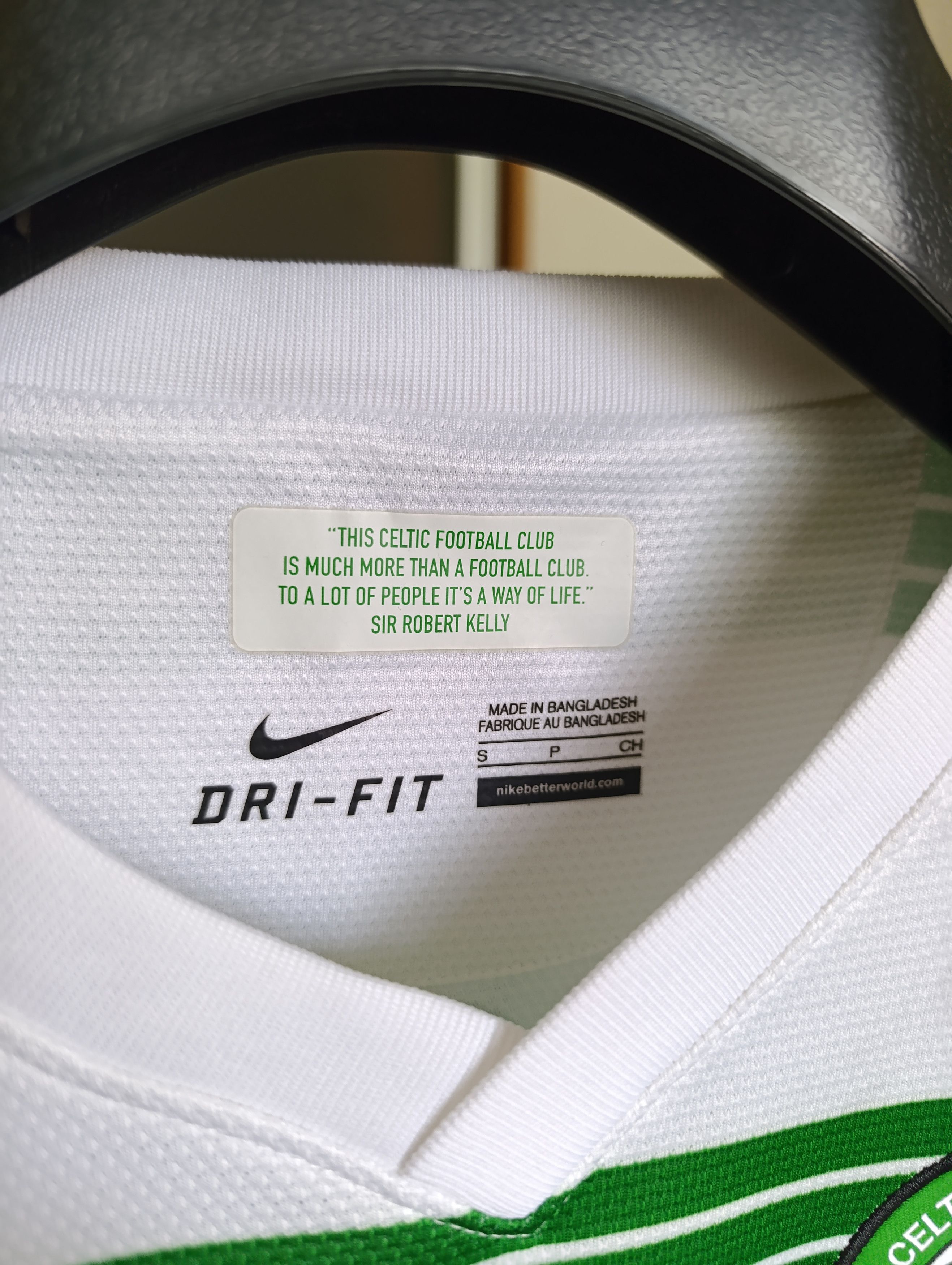 Nike NIKE CELTIC 2013 2015 HOME SHIRT FOOTBALL SOCCER JERSEY Size US S / EU 44-46 / 1 - 3 Thumbnail