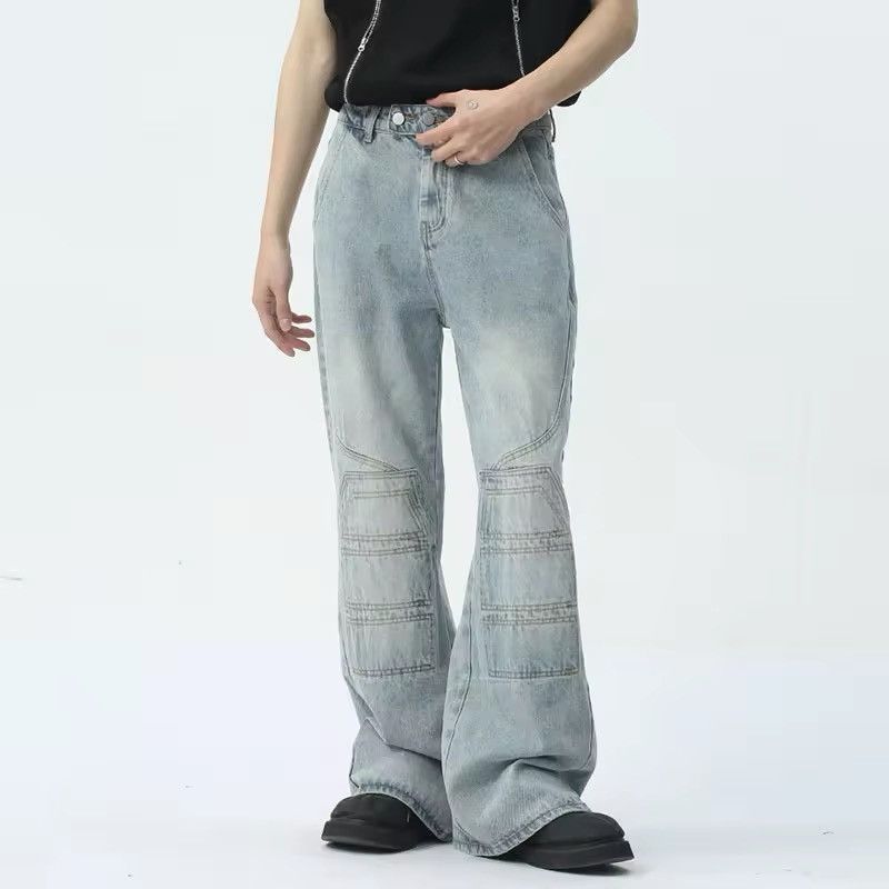 Japanese Brand × Jean Straight Leg Washed Blue Jean Size US 32 / EU 48 - 1 Thumbnail
