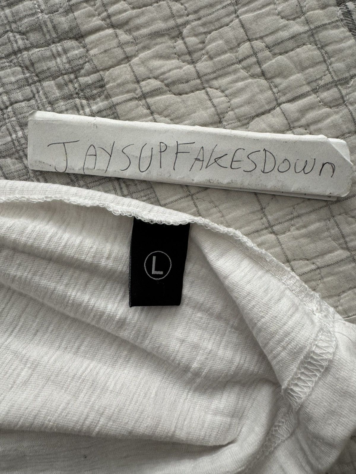 Sp5der Sp5der Worldwide Web White Tee Size Large Size US L / EU 52-54 / 3 - 5 Thumbnail