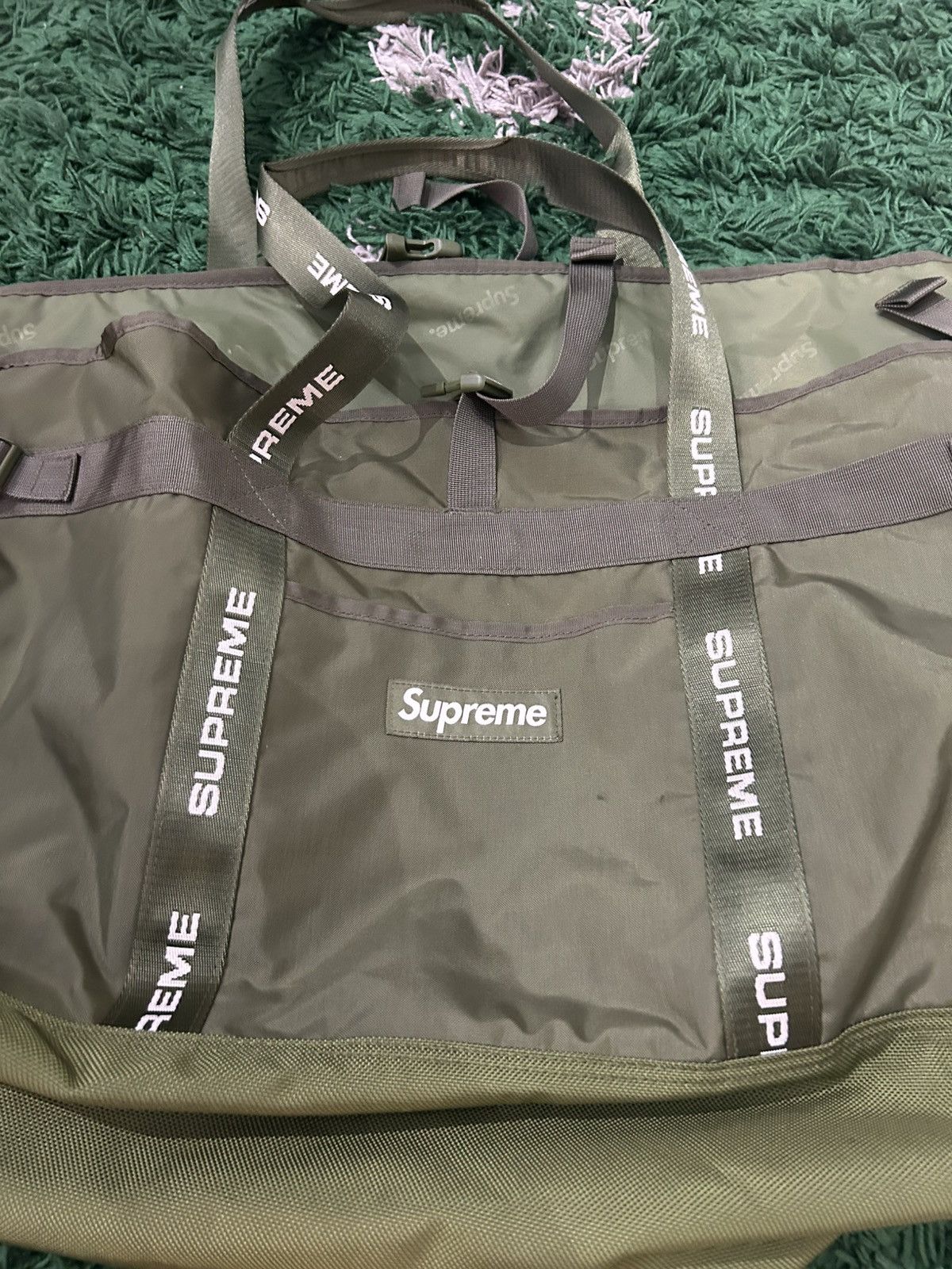 Supreme Supreme Olive Large Haul Tote Size ONE SIZE - 1 Thumbnail