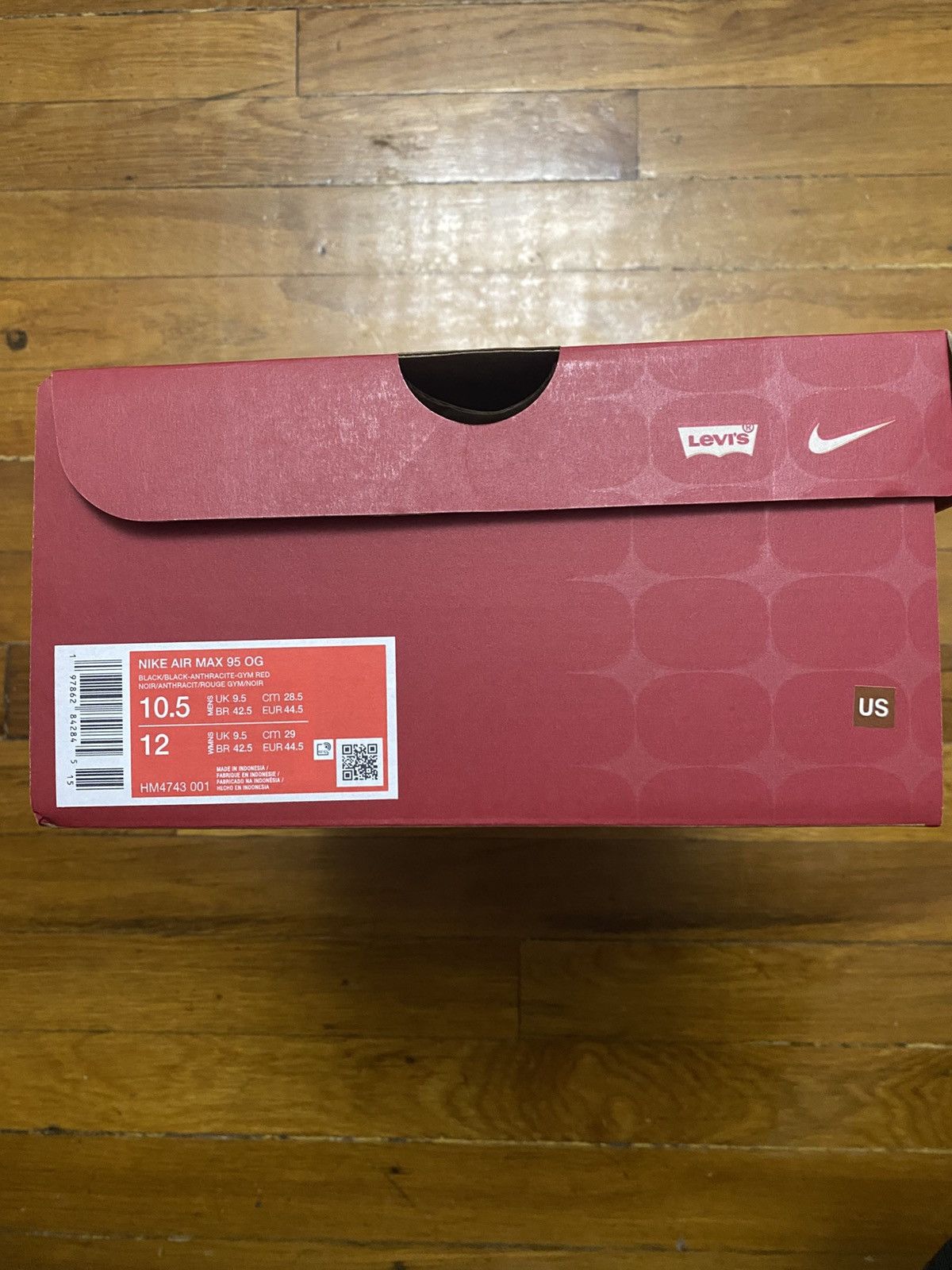 Levi's × Nike Size 10.5 - Nike Air Max 95 OG Levis Black Men’s Size US 10.5 / EU 43-44 - 10 Thumbnail