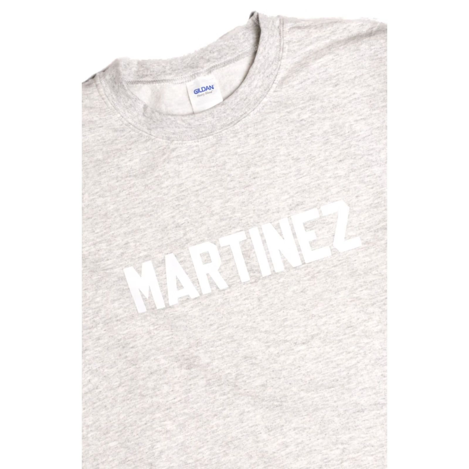 Vintage VINTAGE Martinez Sweatshirt Unisex Small Light Gray Pullover Try-on Stains Front Grey Sweatshirts 25.5” Long 19.5” Chest Width Cotton / Polyester Size US S / EU 44-46 / 1 - 2 Thumbnail