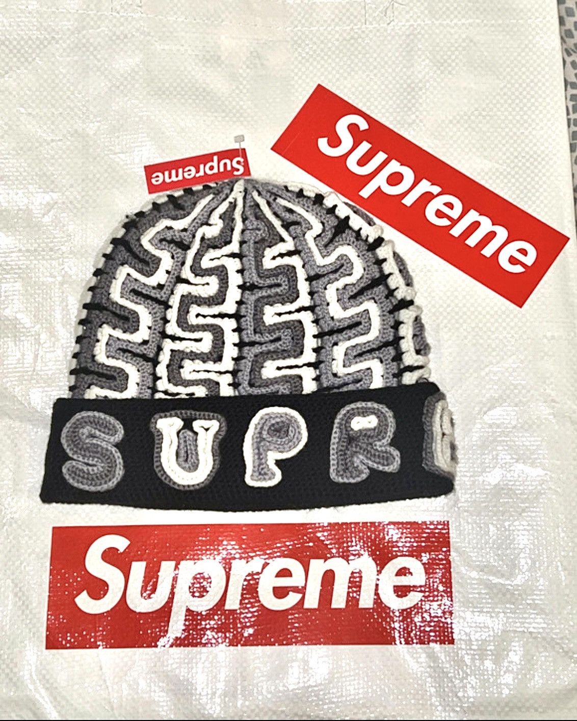 Supreme Wollen knitted Supreme 100% wool beanie Size ONE SIZE - 1 Thumbnail