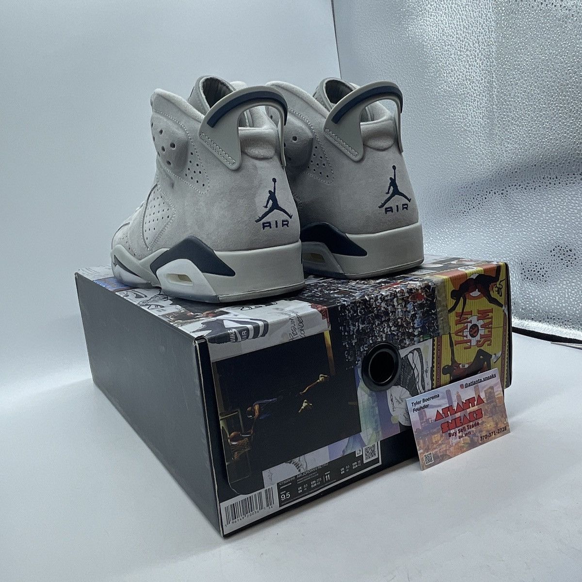 Jordan Brand Air Jordan 6 Georgetown Size US 9.5 / EU 42-43 - 4 Thumbnail