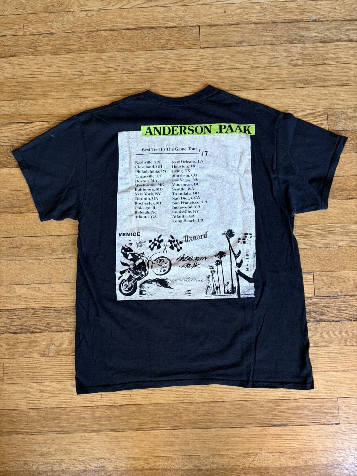 Other Anderson Paak Best Teef in the Game 2019 Tour T-shirt Size US L / EU 52-54 / 3 - 2 Thumbnail