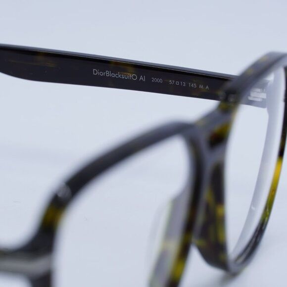 Dior 🕶️ New Dior DIORBLACKSUITO AI 2000 Eyeglasses Size ONE SIZE - 6 Thumbnail