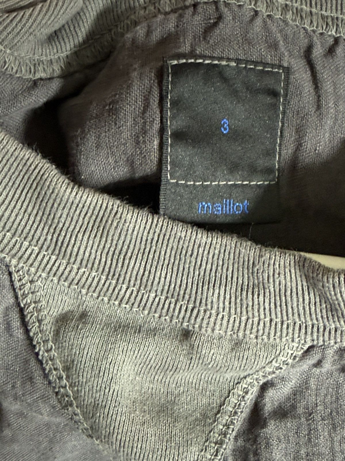 Other Maillot Linen Big Sweatshirt Tee - Smoke Gray Japan Size US M / EU 48-50 / 2 - 7 Thumbnail