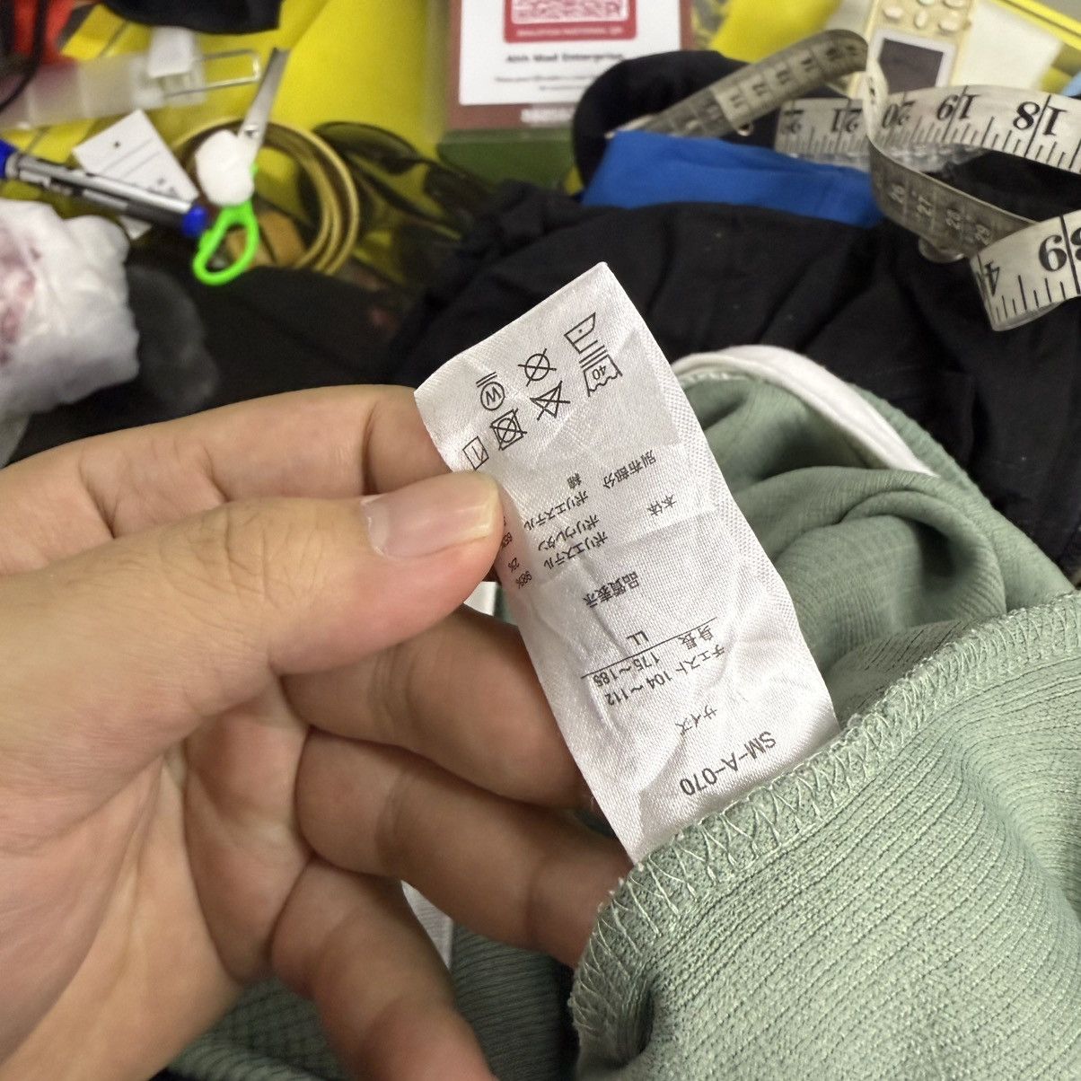 Japanese Brand Japanese Brand Henley Layered Waffle Tee Size US L / EU 52-54 / 3 - 6 Thumbnail