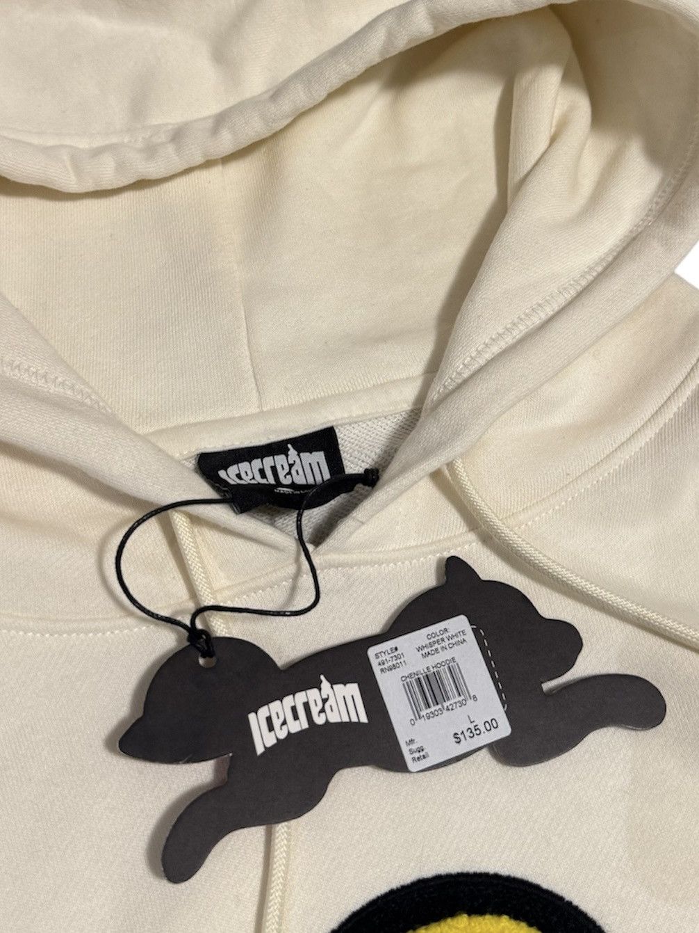 Icecream 🔥400$ IceCream Logo Tracksuit/IceCream Stacker&Chennile Suit Size 50L - 8 Thumbnail