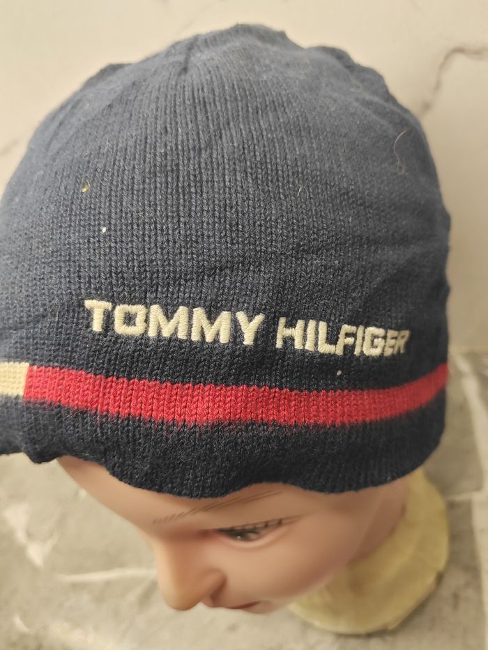 Tommy Hilfiger Vintage Tommy Hilfiger Snowcap Beanie Size ONE SIZE - 3 Thumbnail