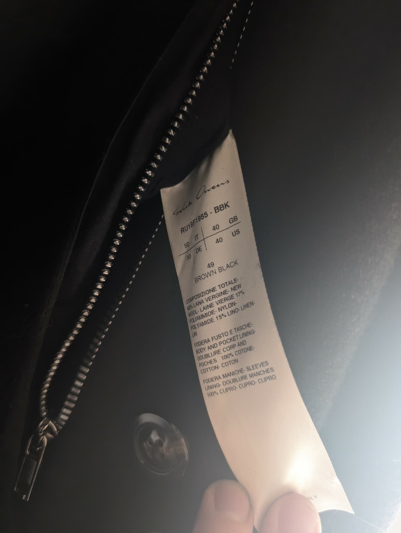 Rick Owens RICK OWENS Sisyphus "Berber" JMF coat, Size 50 Size US M / EU 48-50 / 2 - 9 Thumbnail