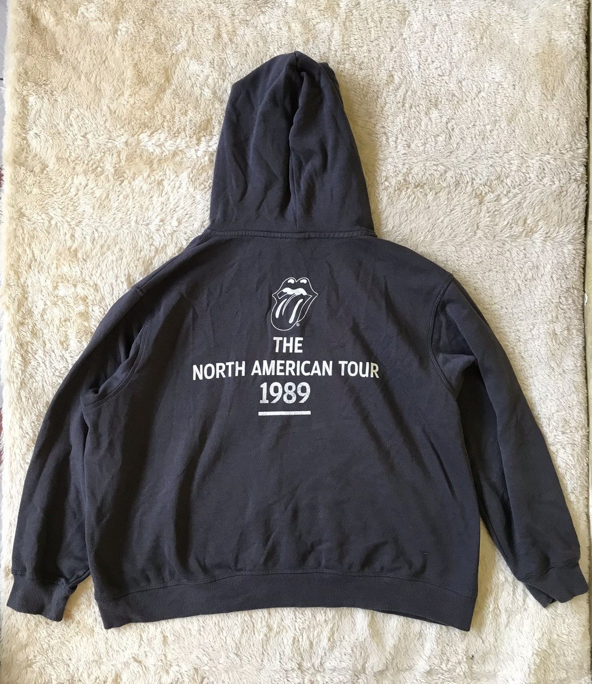 Band Tees The Rolling Stones North American Tour 1989 Vintage Hoodie Size US XL / EU 56 / 4 - 7 Thumbnail