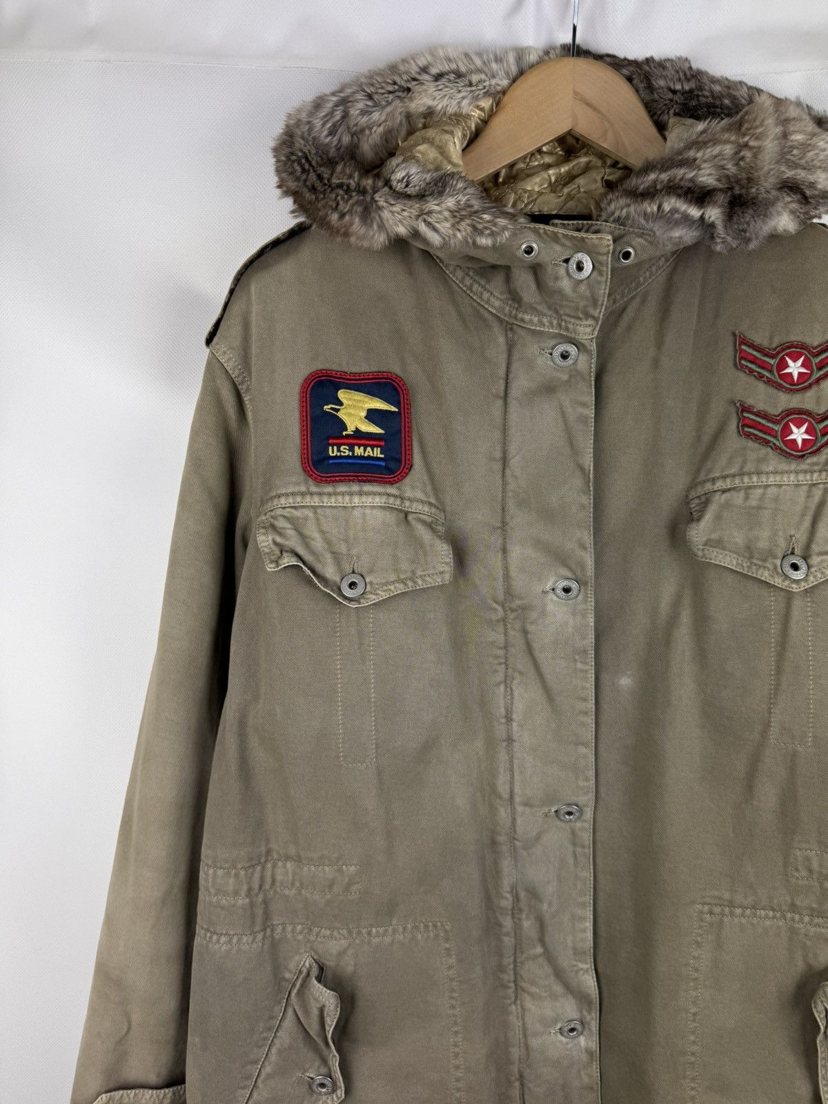 Dolce & Gabbana Dolce & Gabbana Vintage Military Style Hooded Parka Jacket Size XS / US 0-2 / IT 36-38 - 2 Thumbnail