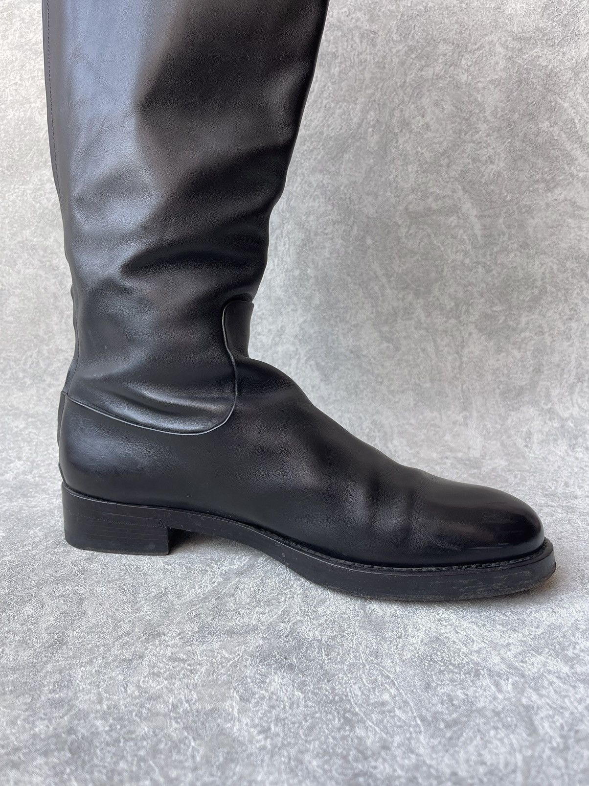 Gucci Gucci Smooth Leather Betis Glamour Riding Boots Size 39 Size US 9 / IT 39 - 11 Thumbnail