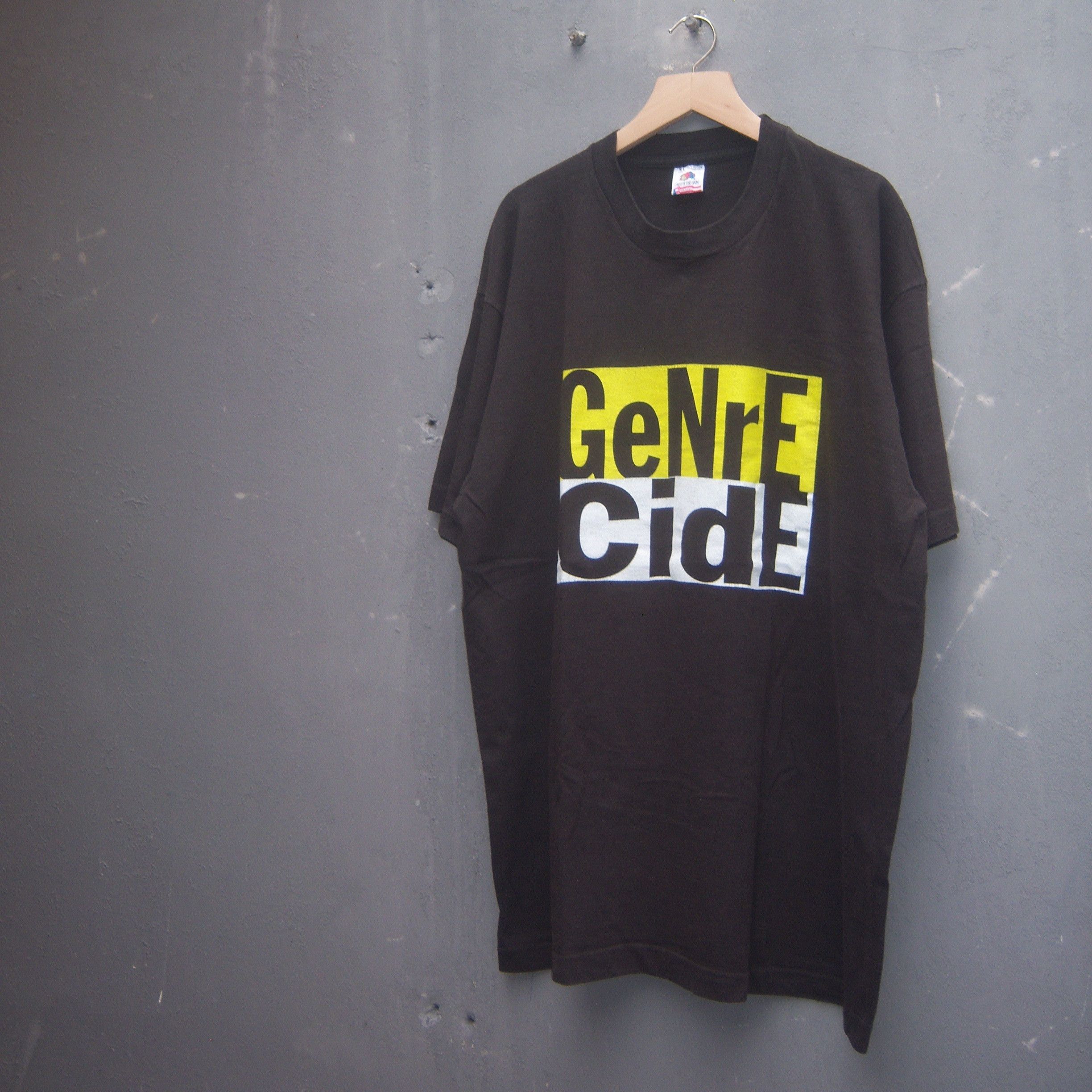 Vintage 1993 GenreCide Band Tees Size US XL / EU 56 / 4 - 4 Thumbnail