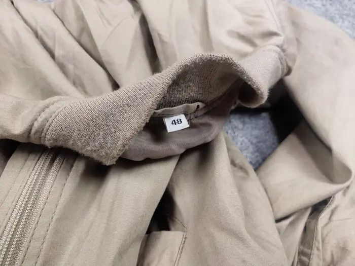 Lacoste Vintage 90's Lacoste custom double logo Beige Bomber Jacket Size US M / EU 48-50 / 2 - 8 Thumbnail