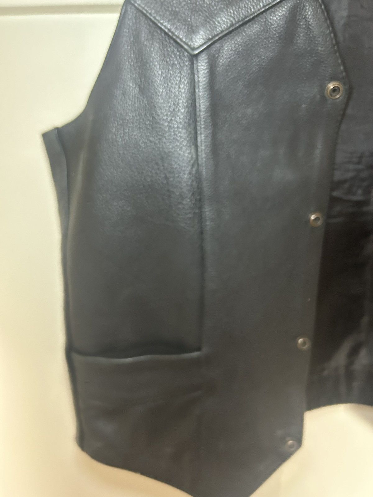 Vintage Vintage GMC motorcycle leather vest Size US L / EU 52-54 / 3 - 5 Thumbnail