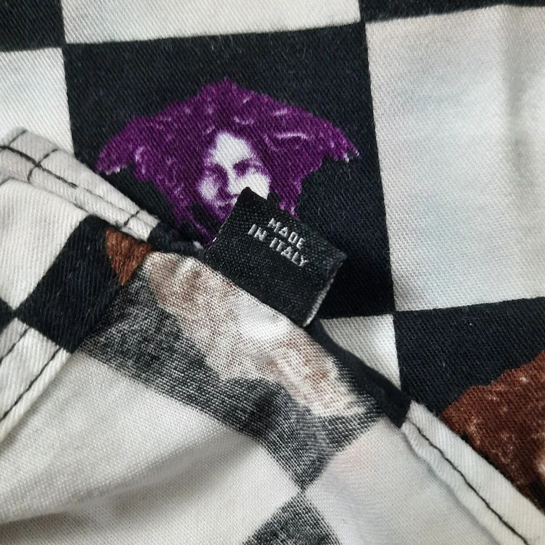 Versace × Versace Jeans Couture 90s Versace Jeans Couture Medusa Head Oversize Shirt Size US L / EU 52-54 / 3 - 9 Thumbnail