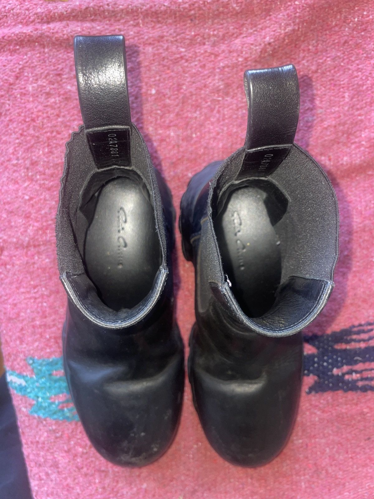 Rick Owens RICK OWENS BEATLE BOZO TRACTOR BOOT Size US 7 / IT 37 - 5 Thumbnail