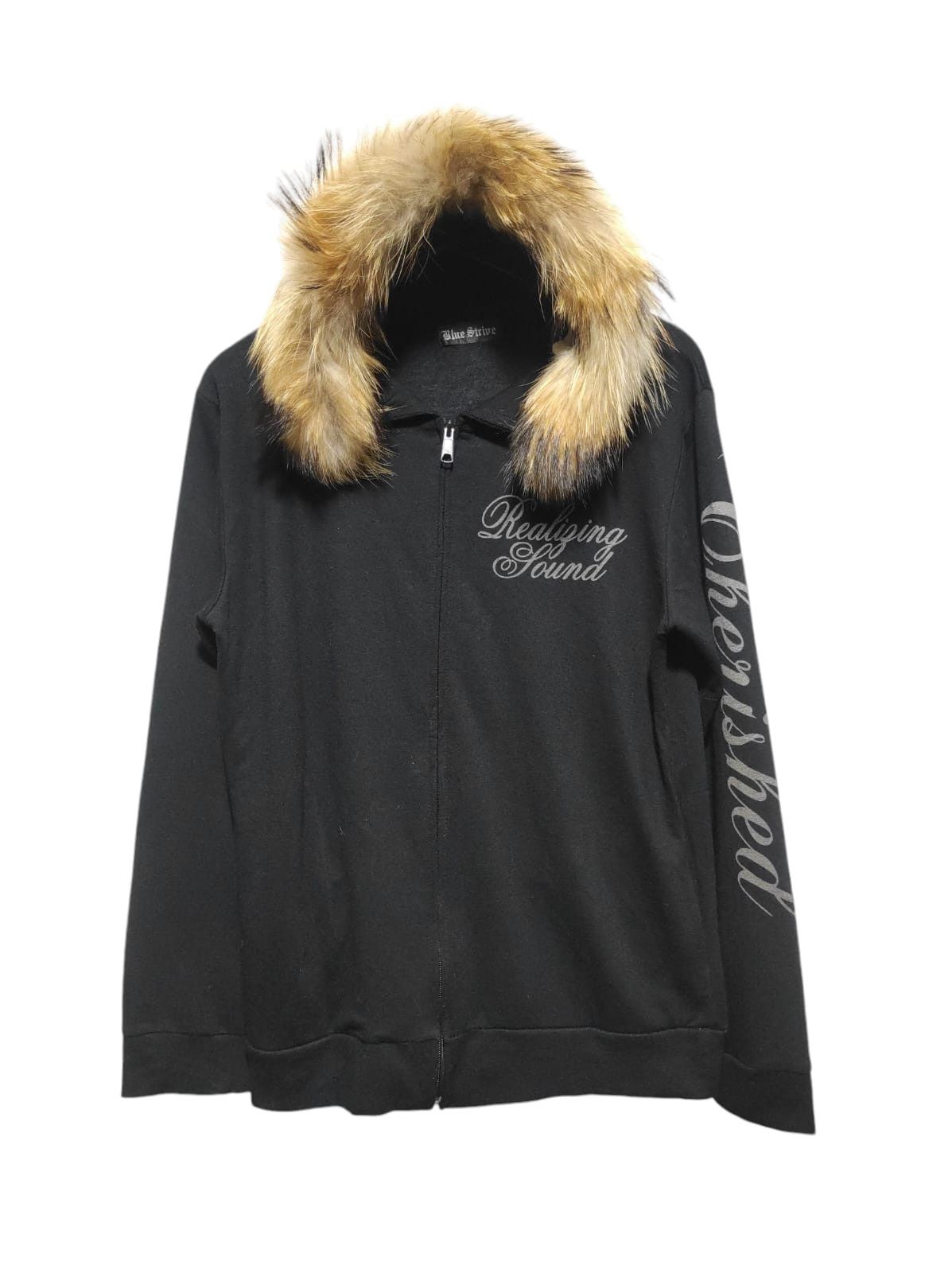 Hysteric Glamour Blue Strive Skull Fur Hoodie IfSixWasNine LGB style Size US L / EU 52-54 / 3 - 2 Thumbnail