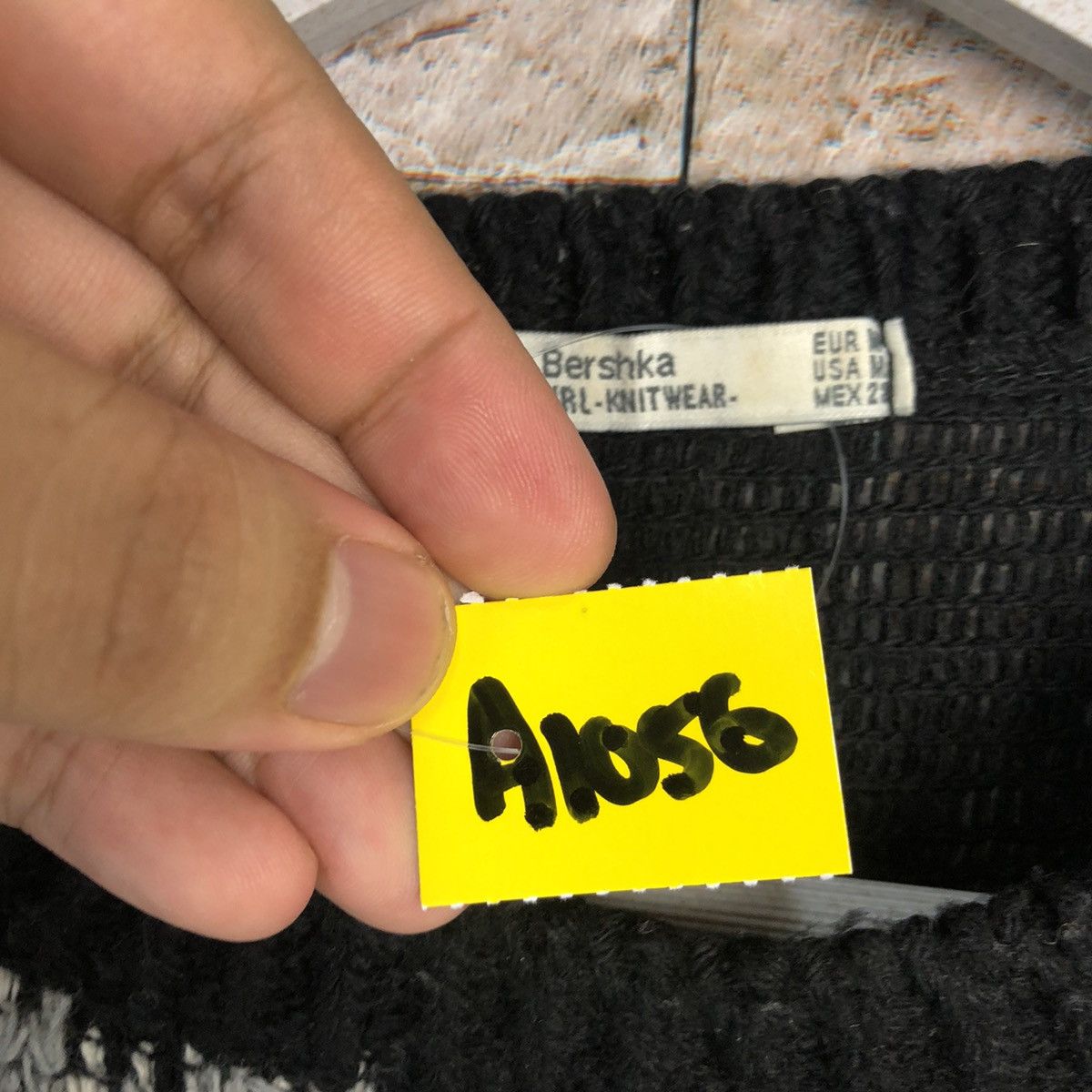 Homespun Knitwear × Japanese Brand × Vintage Bershka mohair fur vintage Black Knitwear #A1058 Size M / US 6-8 / IT 42-44 - 10 Thumbnail