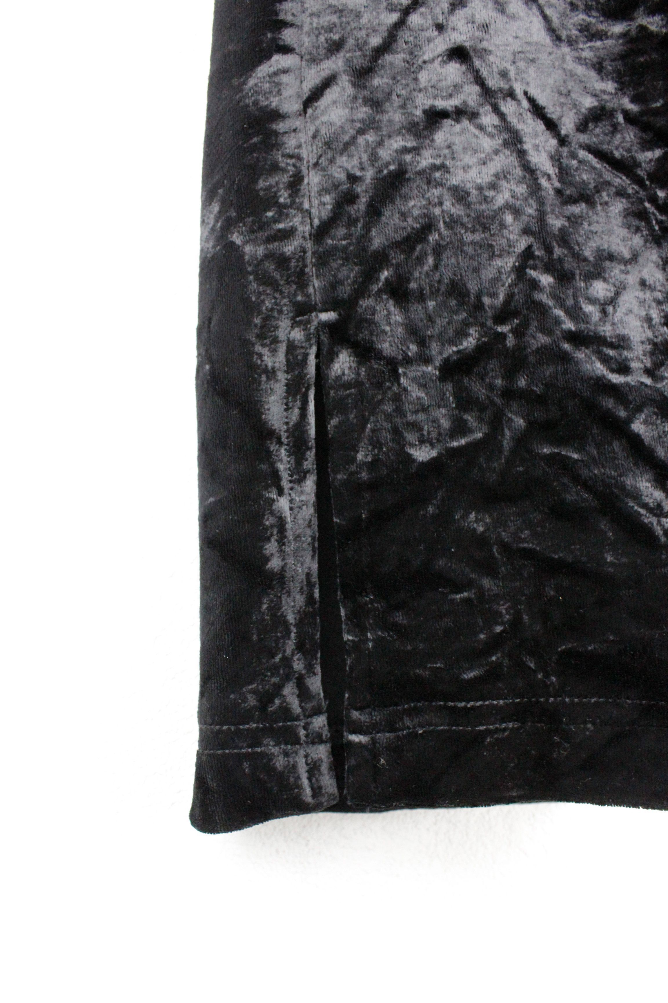 Comme des Garcons Archive Comme des Garcons Wmns Velour Rayon Long Skirt Size 27" / US 4 / IT 40 - 4 Thumbnail