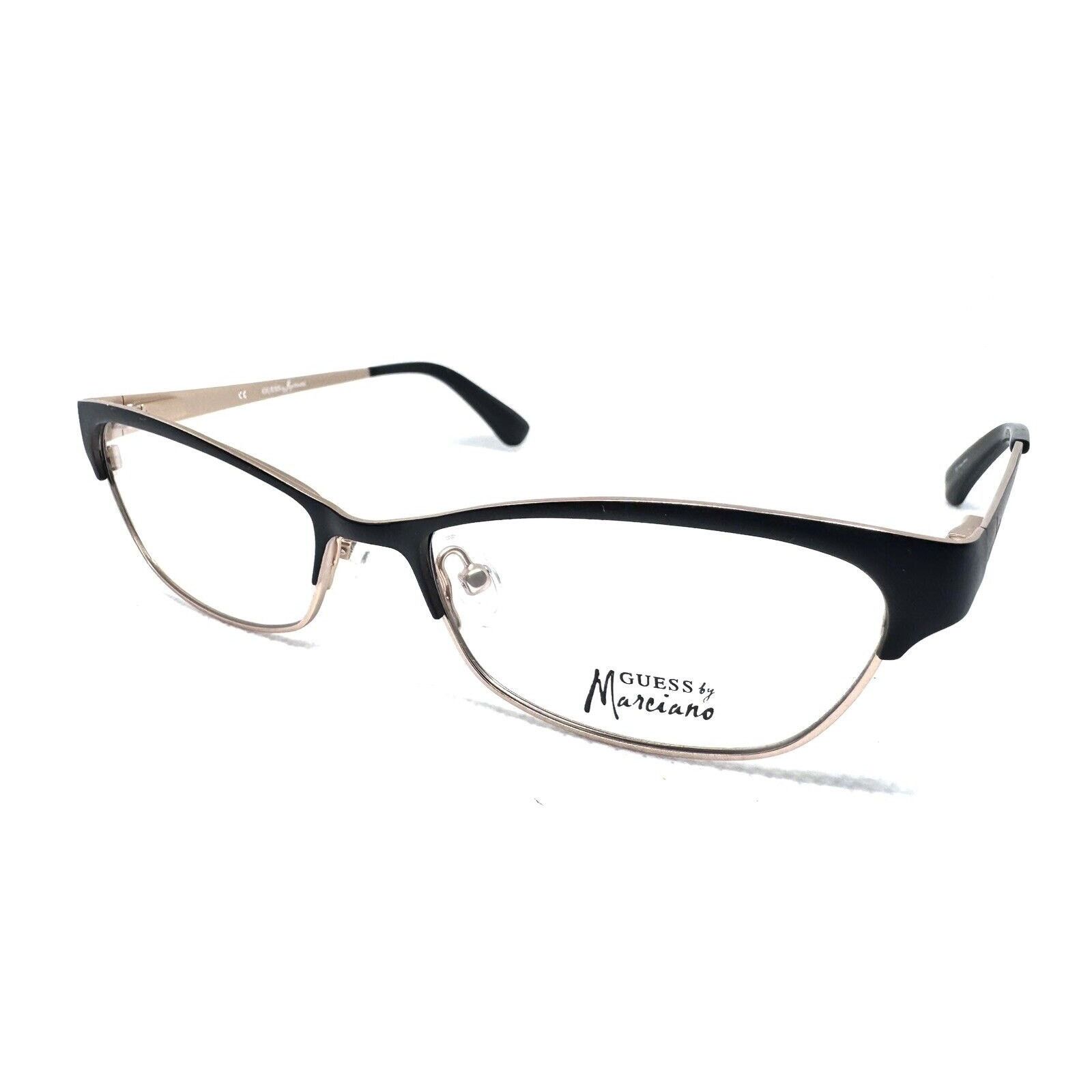Guess GUESS BY MARCIANO GM199 BLACK GOLD EYEGLASSES FRAME 52-16 Size ONE SIZE - 2 Thumbnail