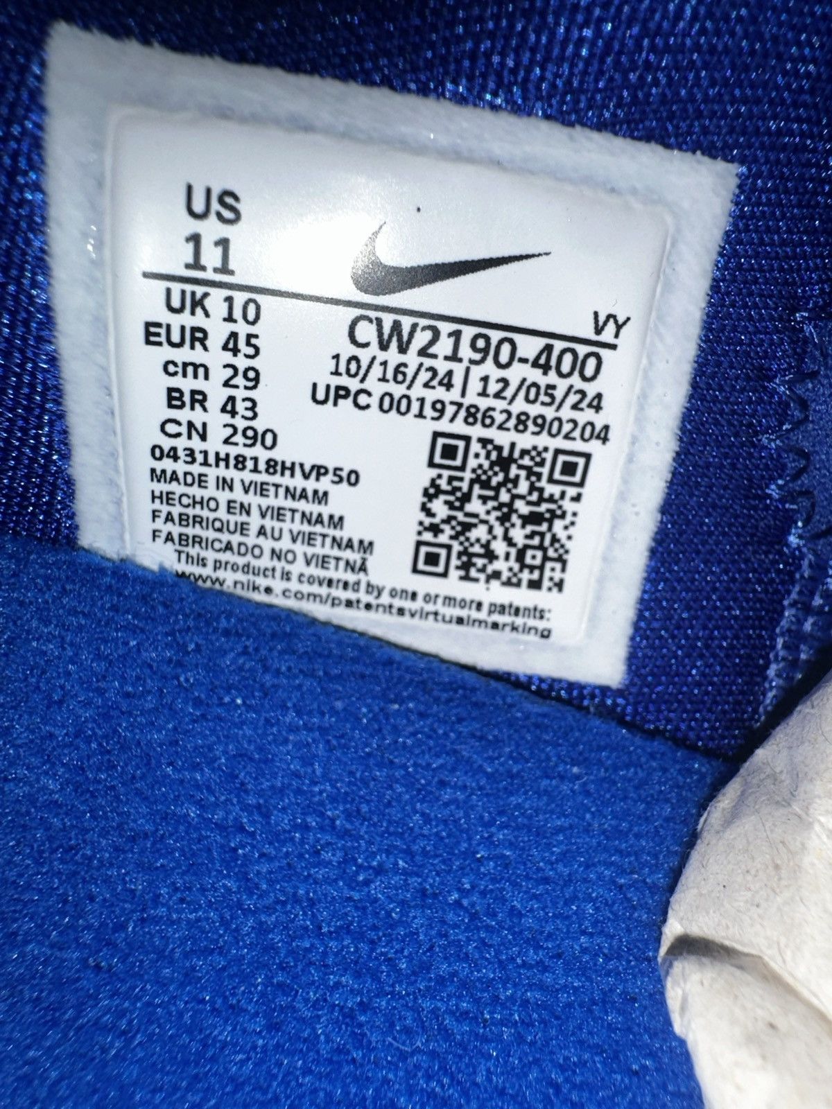 Nike Nike Kobe VI Protro: Dodgers (size 11) Size US 11 / EU 44 - 6 Thumbnail