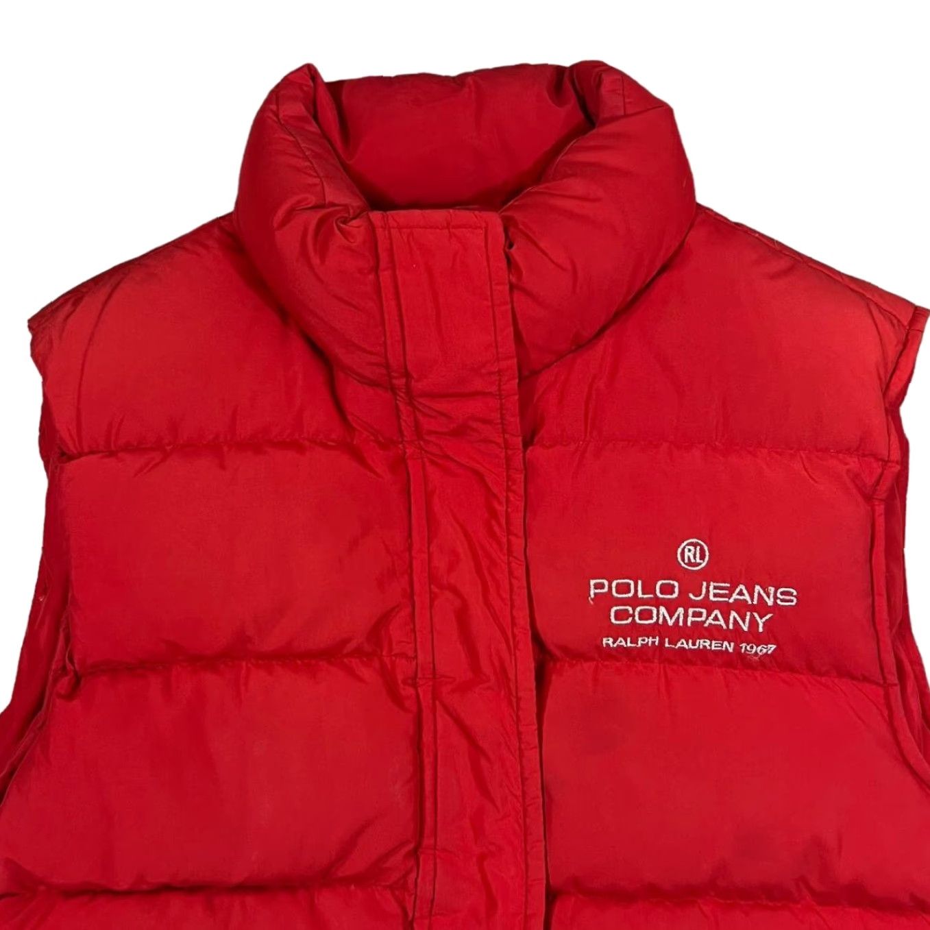 Ralph Lauren POLO JEANS CO. RALPH LAUREN Cold Weather Down Feather Fill Puffer Gilet Medium Shirt Mens Red Size US M / EU 48-50 / 2 - 3 Thumbnail