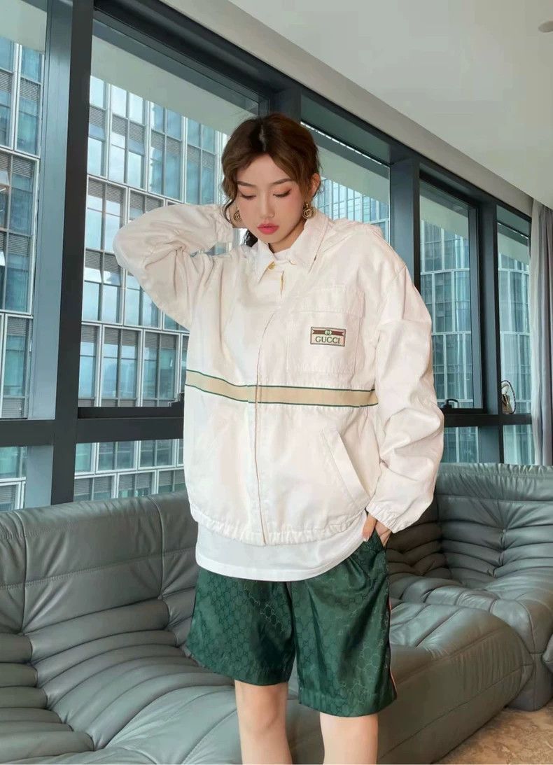 Gucci Gucci Vintage Logo Zip Jacket Outerwear-2506 Size US M / EU 48-50 / 2 - 7 Thumbnail