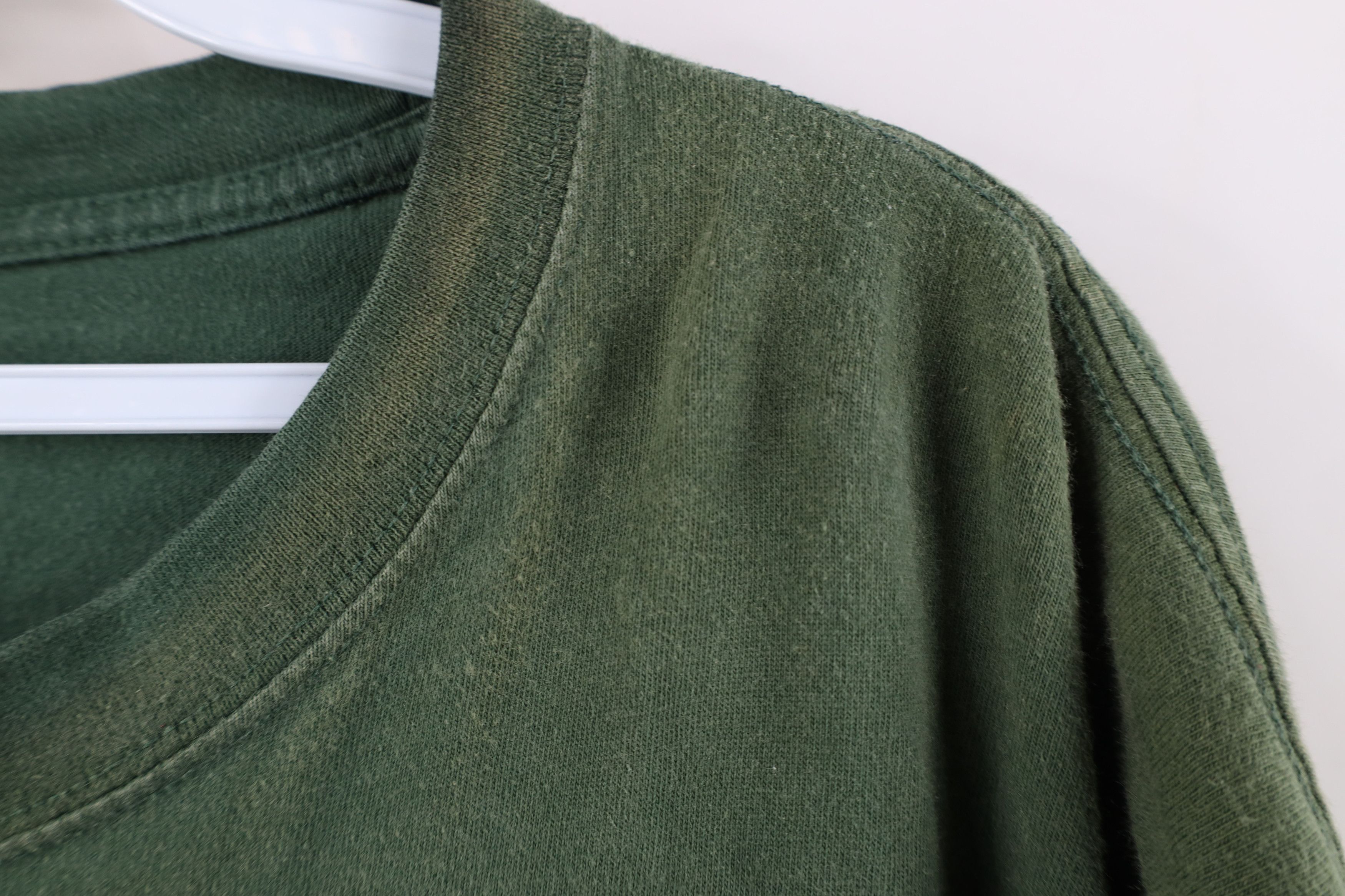 Champion Vintage Y2K Champion Sun Faded Classic Logo T-Shirt Green Size US XXL / EU 58 / 5 - 7 Thumbnail