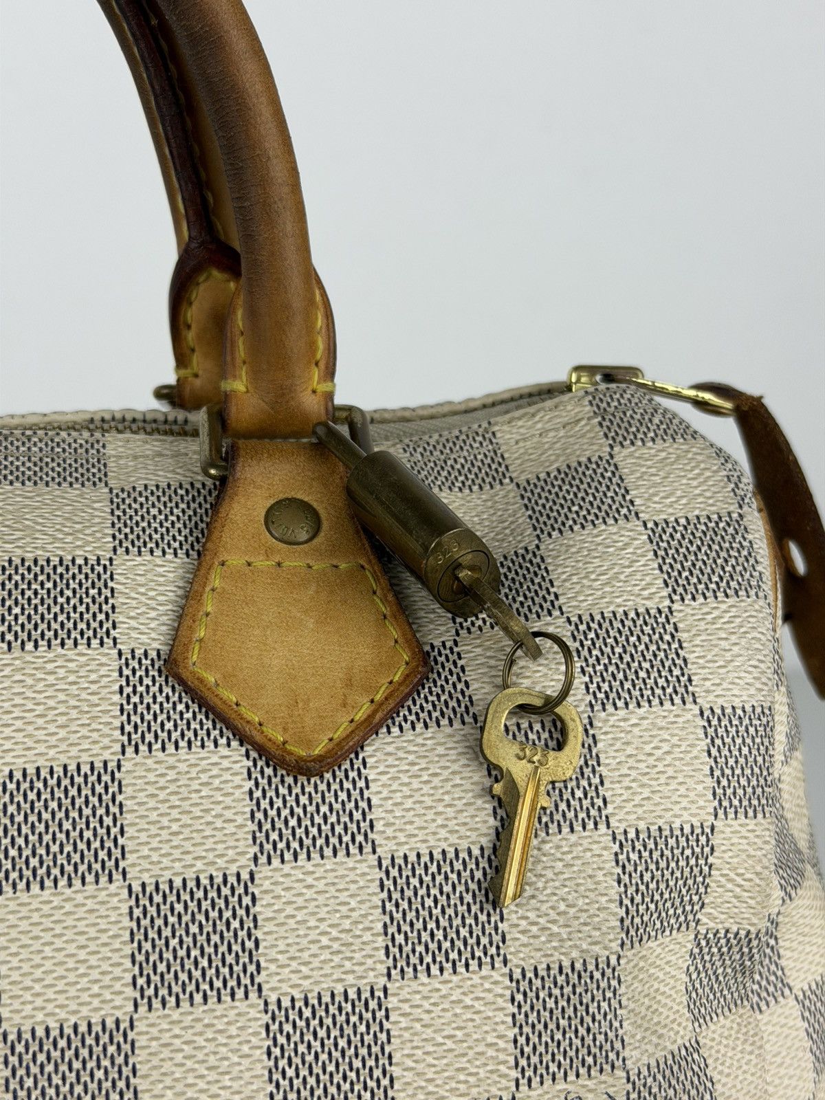 Louis Vuitton Louis Vuitton speedy 25 damier azur mini boston bag Size ONE SIZE - 17 Thumbnail